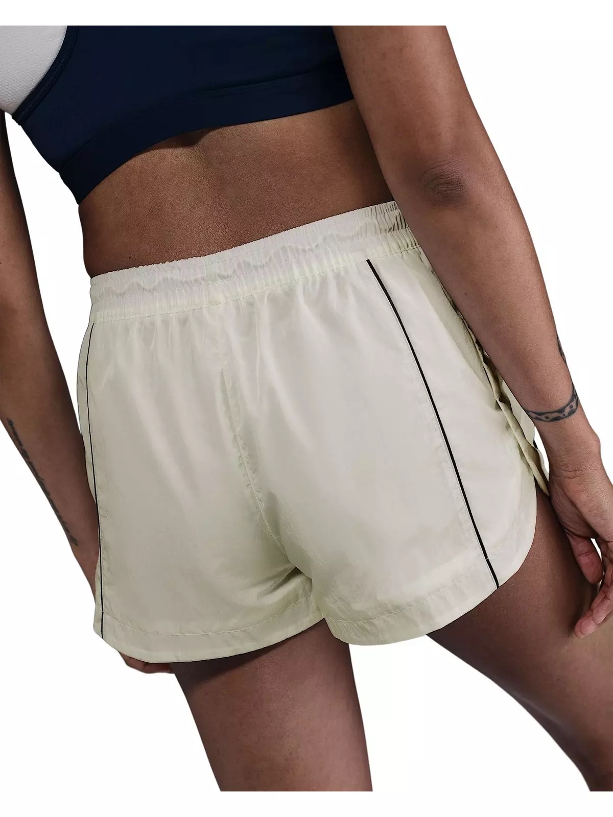 Women's Windrunner Mid-Rise 2" Woven Shorts -Sail - 2