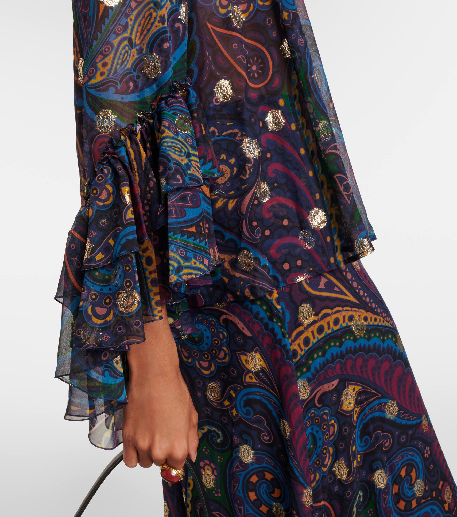 Paisley silk shirt - 5