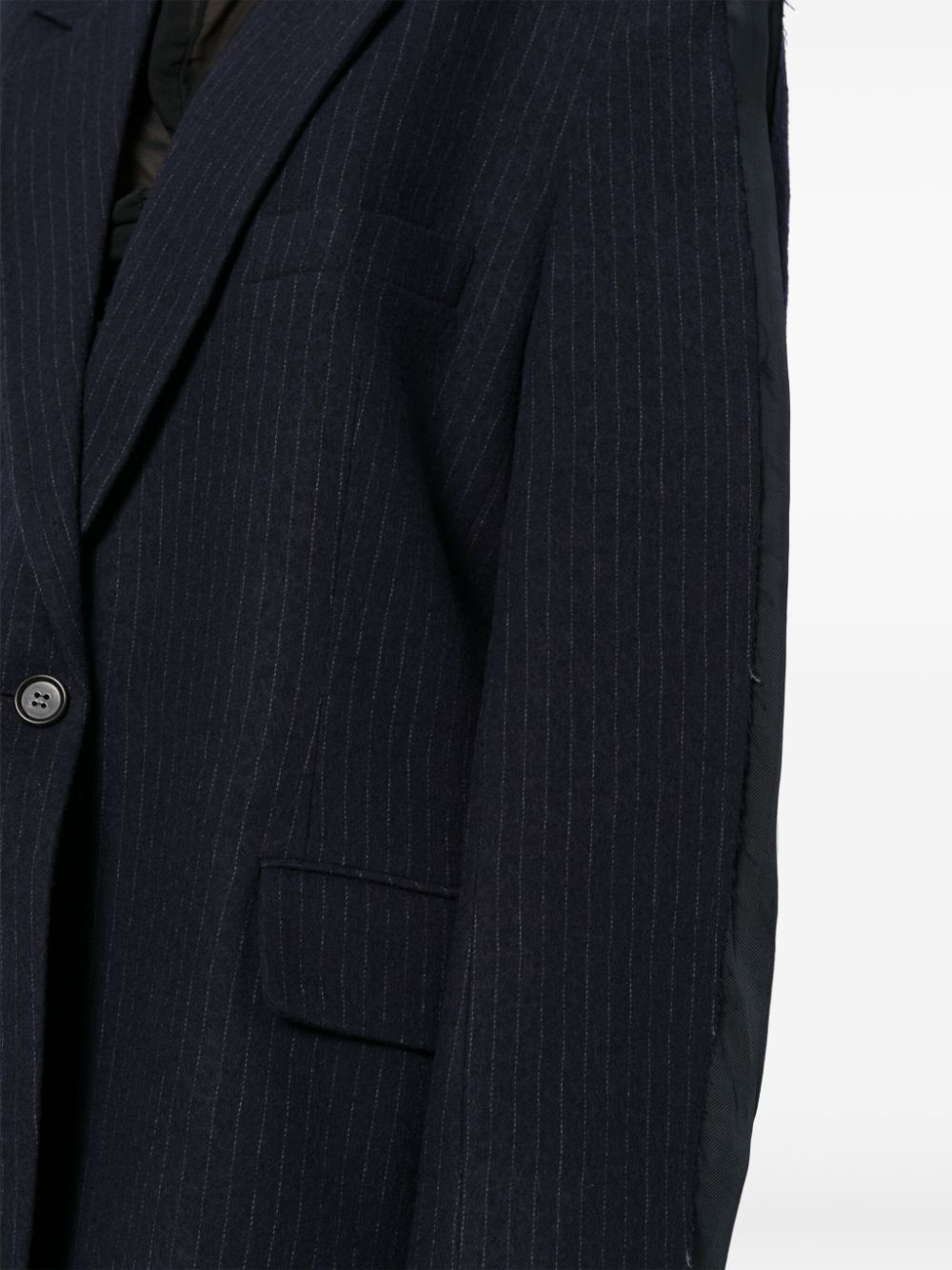 raw edge jacket - 5