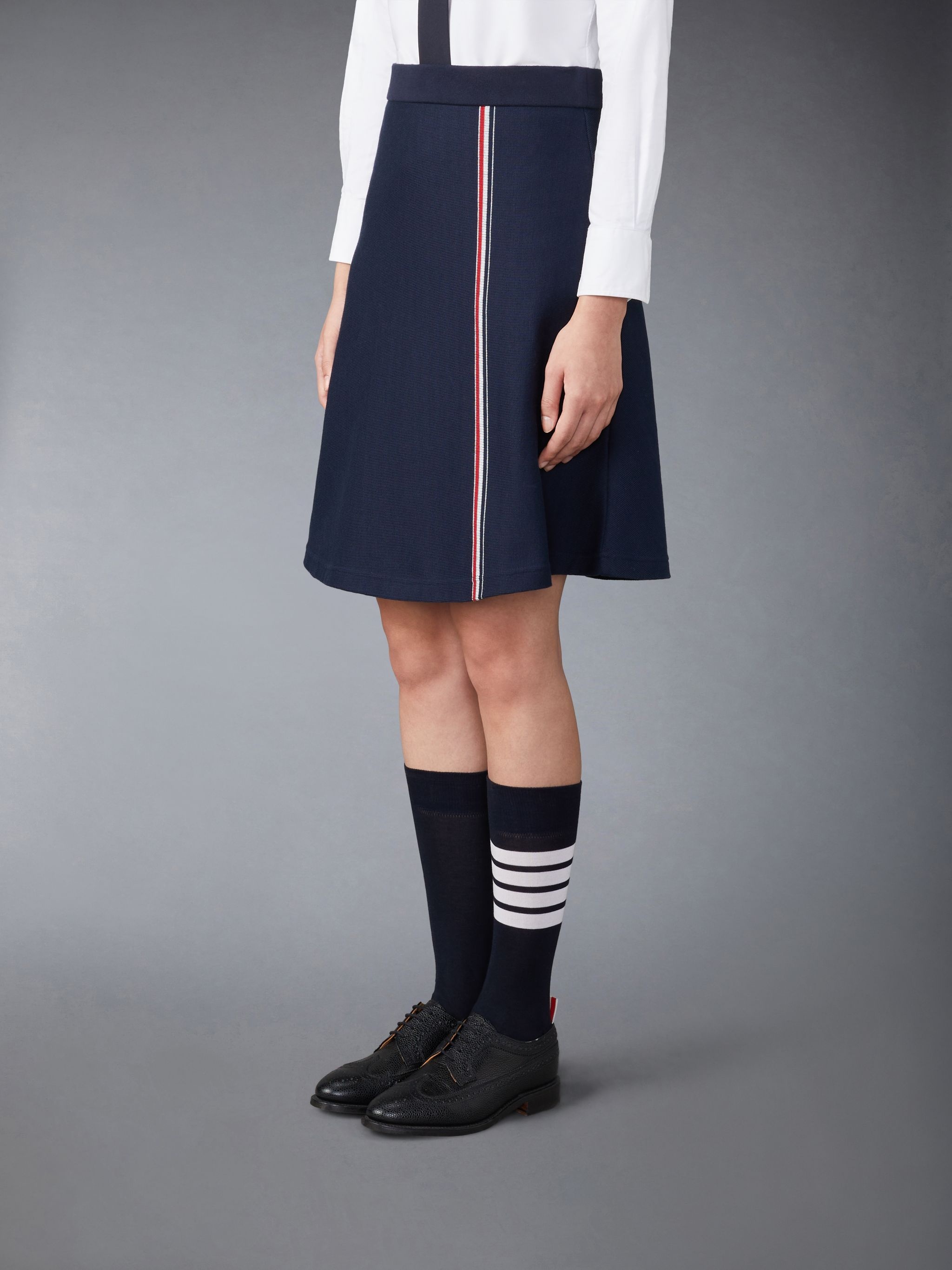 Cotton Midi Flare Skirt - 2
