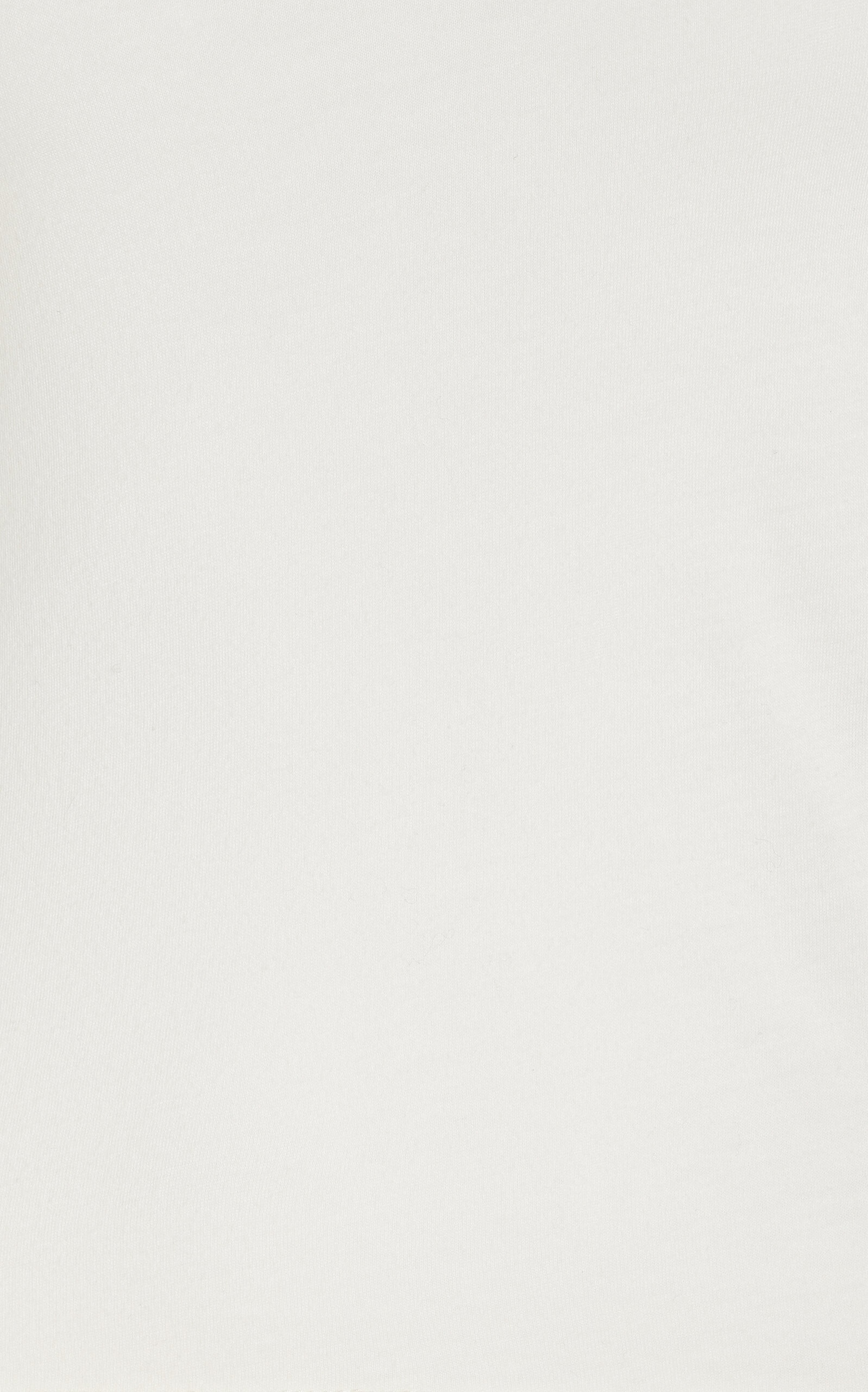 Fitted Cotton-Modal Jersey Tank Top ivory - 5
