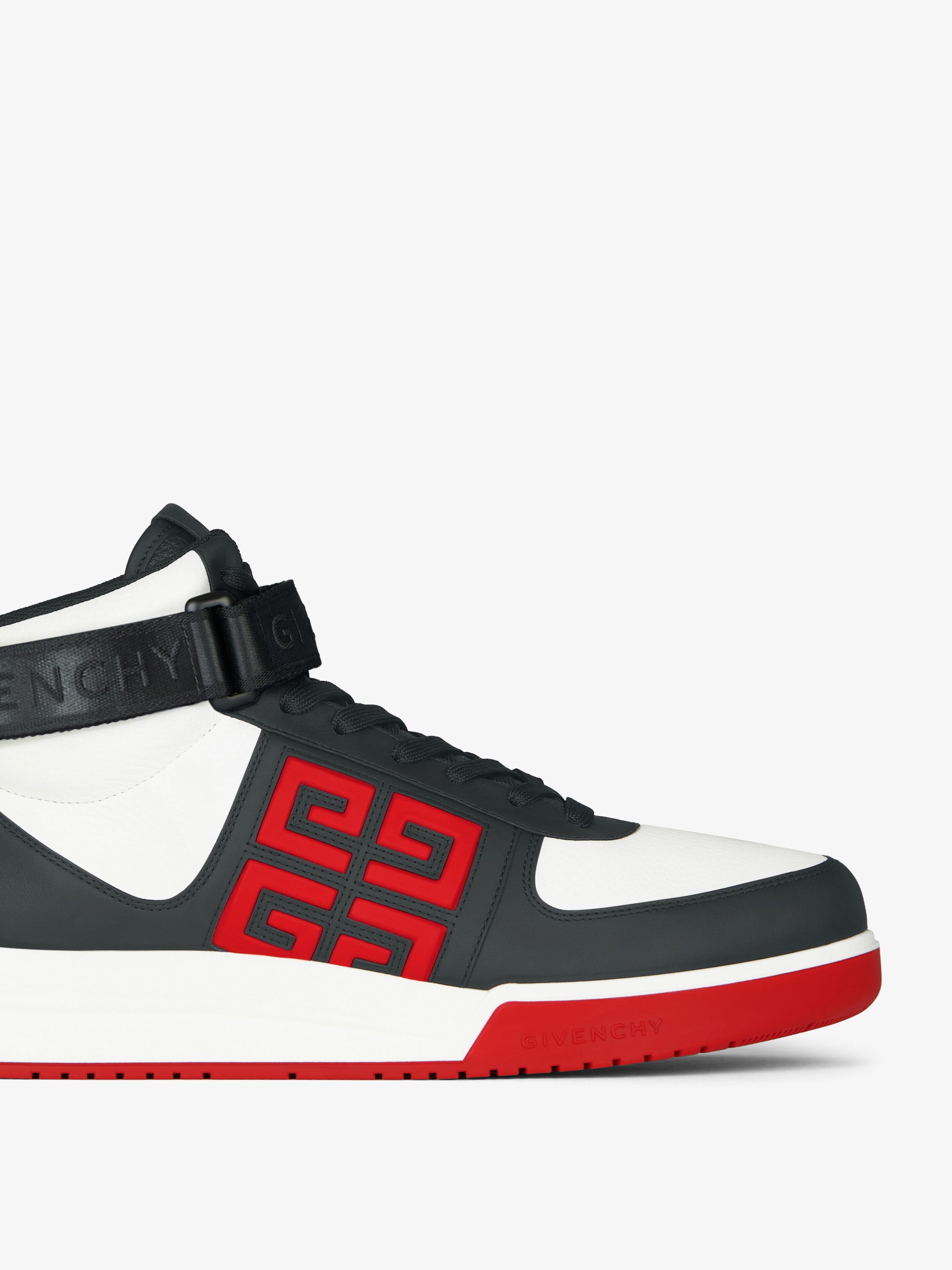 G4 HIGH TOP SNEAKERS IN LEATHER - 6