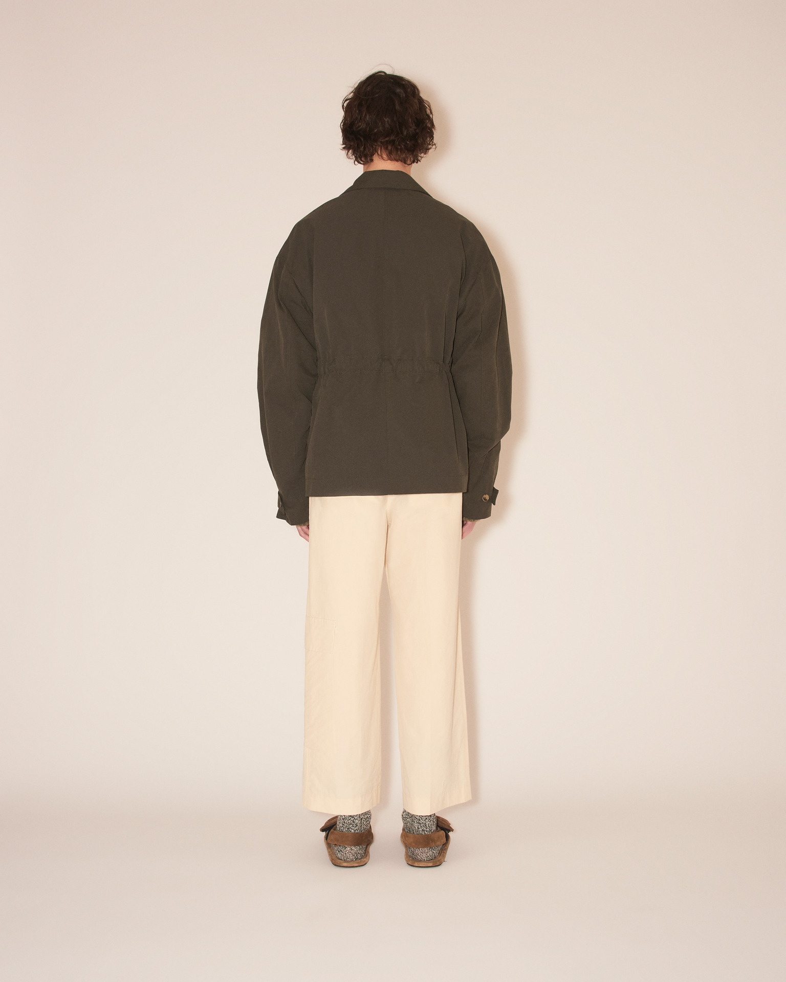 WILL - Bonded-twill utalitarian jacket - Dark moss - 4