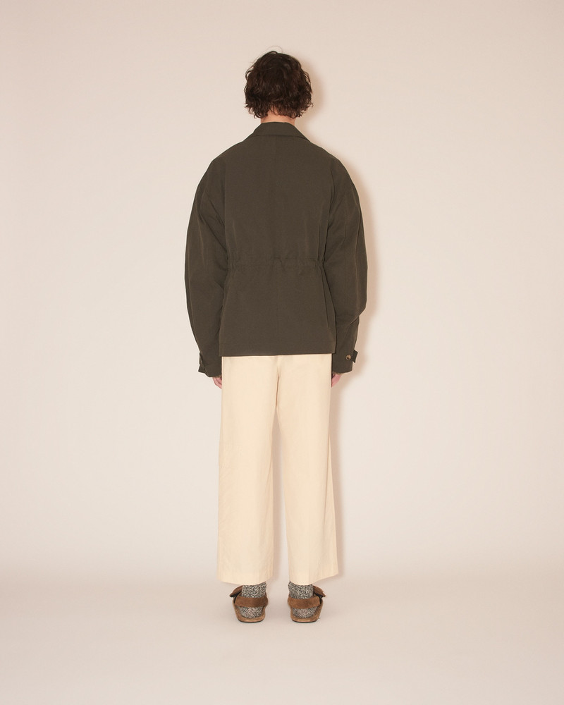 WILL - Bonded-twill utalitarian jacket - Dark moss 4