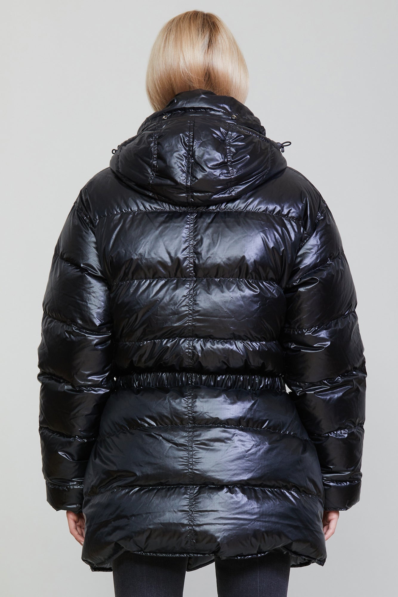 UPSIDE-DOWN COAT - BLACK - 7
