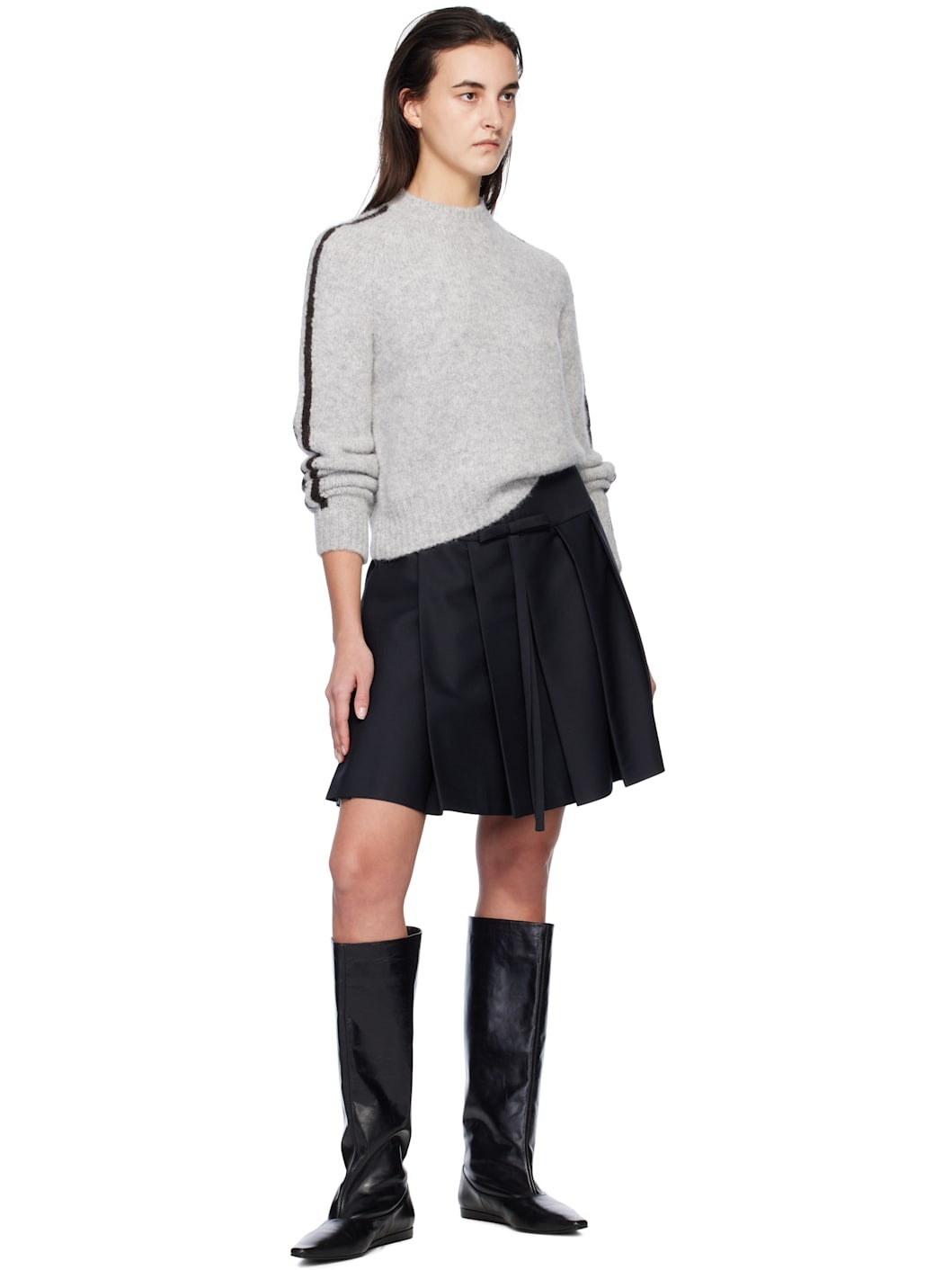 Gray Grand Slam Sweater - 4