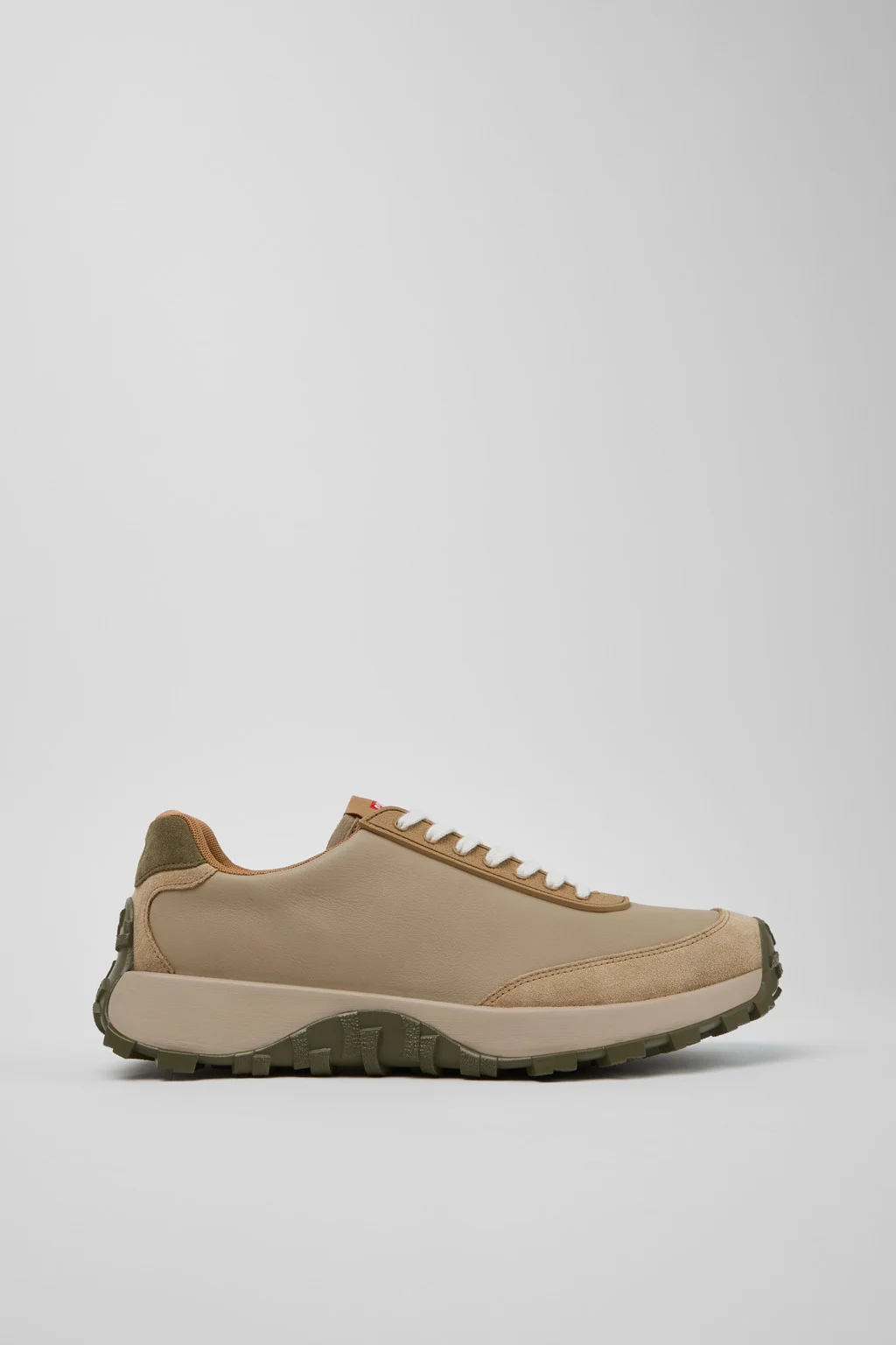 Drift Trail Multicolor Leather and Nubuck Sneakers for Men. - 1