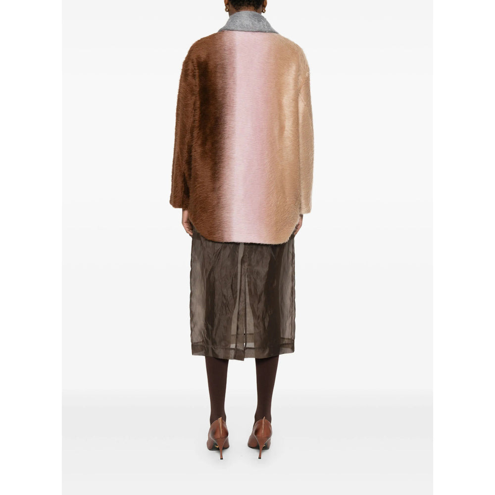 Fendi Neutrals Jackets - Oversized Jackets Women - 4
