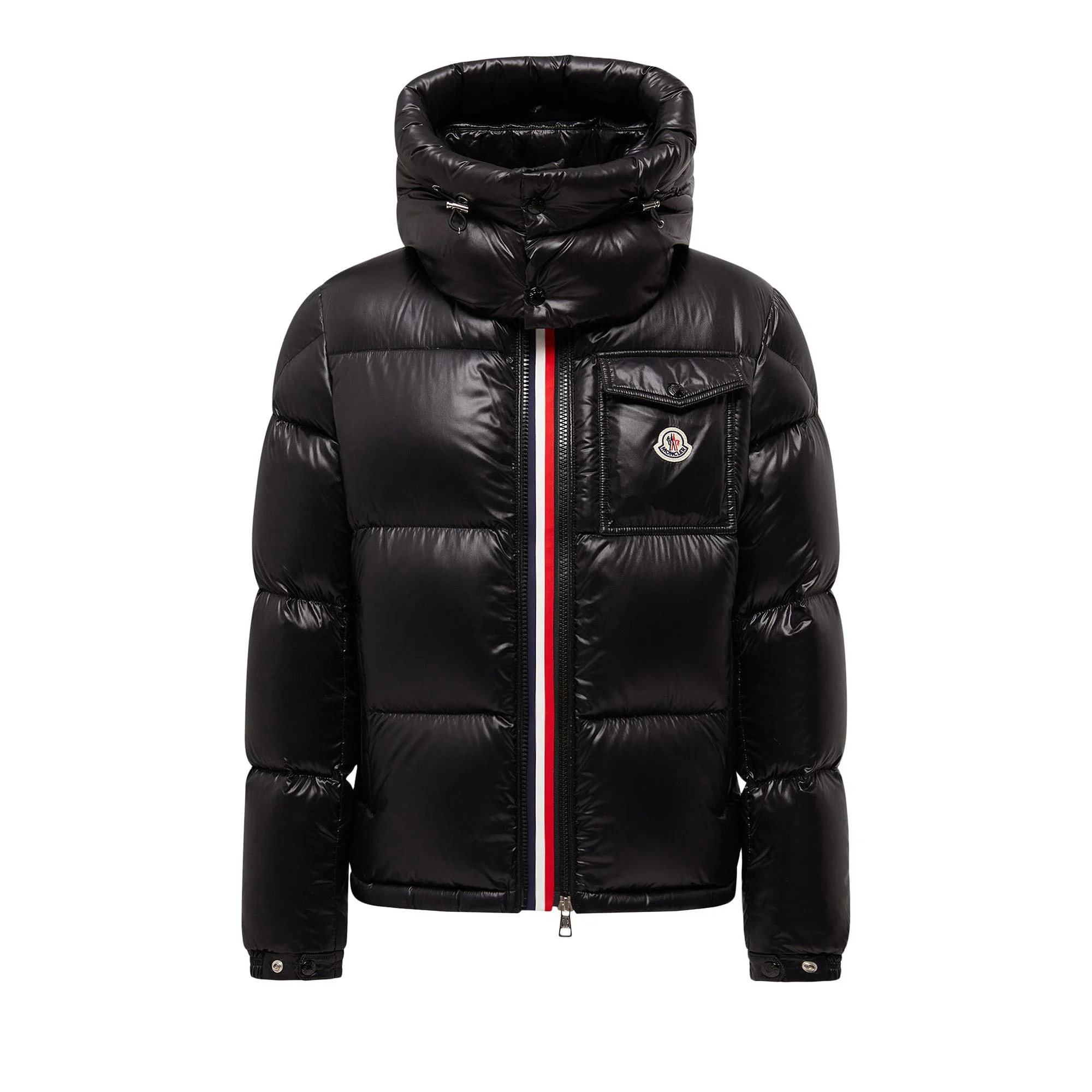Moncler Montbeliard Hooded Short Down Jacket 'Black' - 1