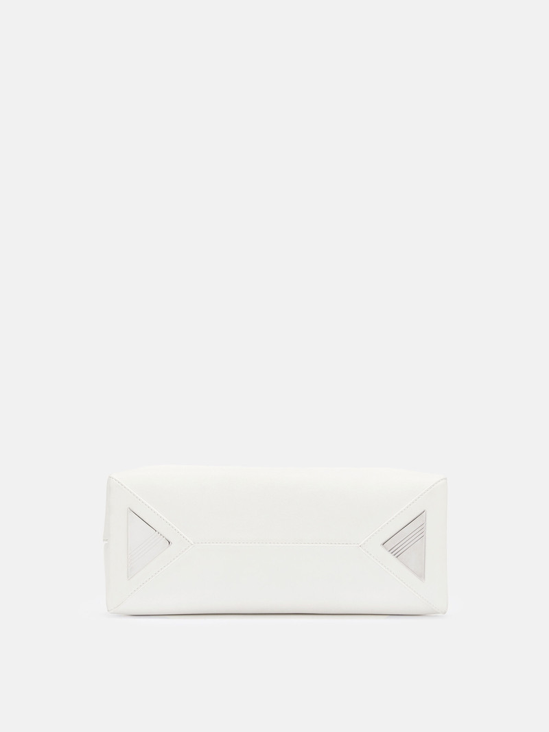 THE ATTICO ''DAY OFF'' WHITE SHOULDER BAG outlook