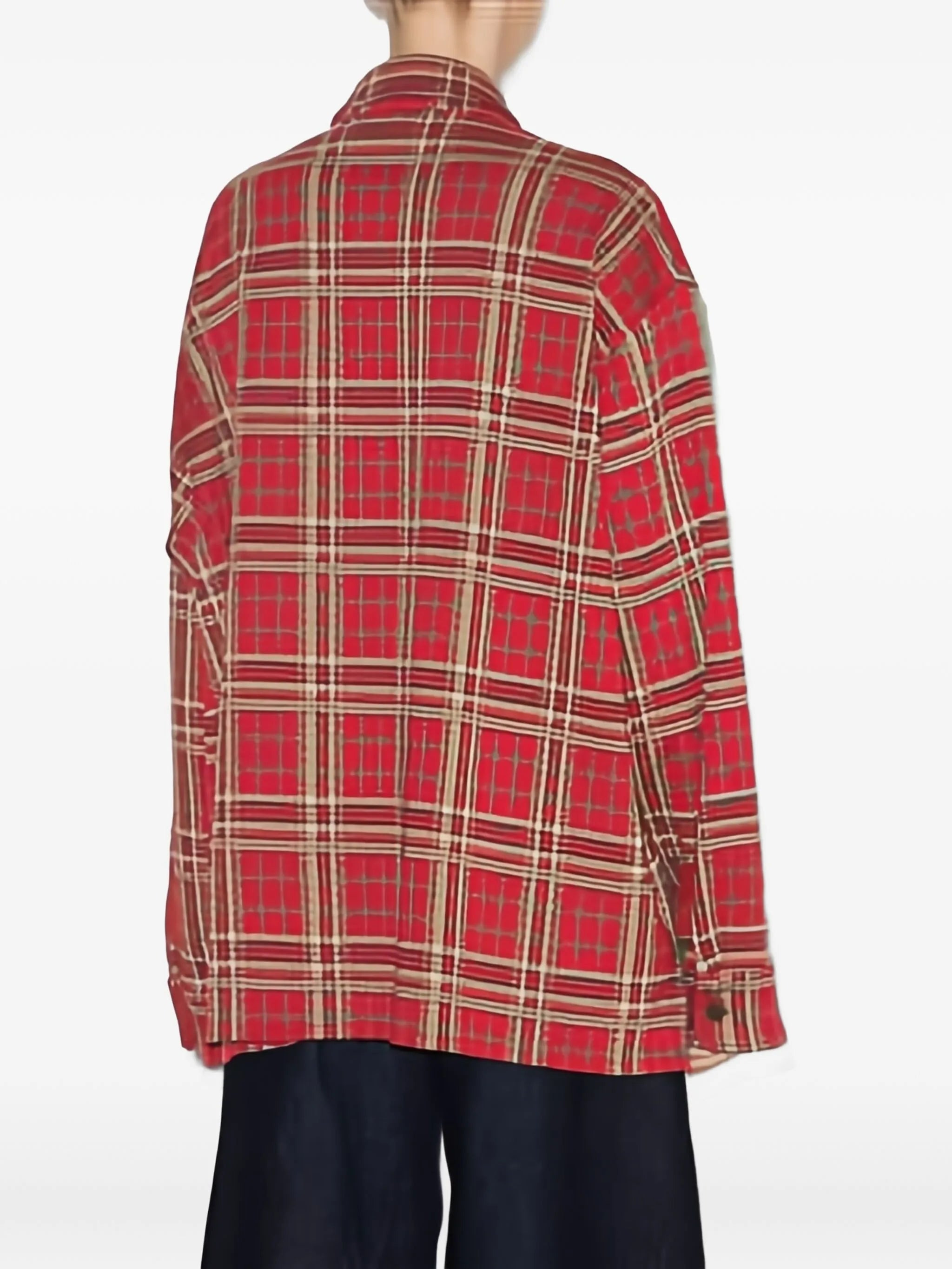 Bruna checked cotton shirt - 4