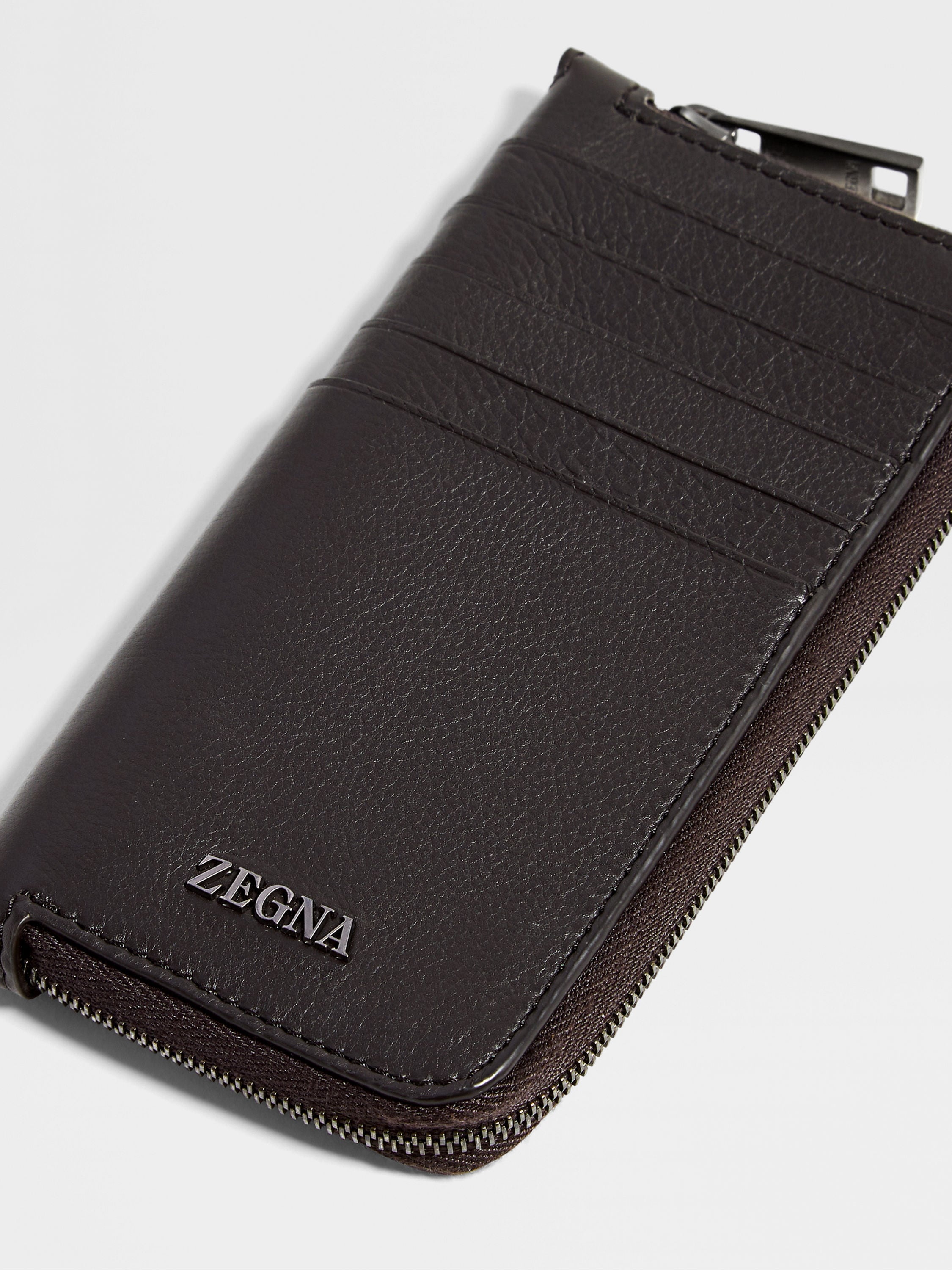 DARK BROWN SECONDSKIN WALLET - 5