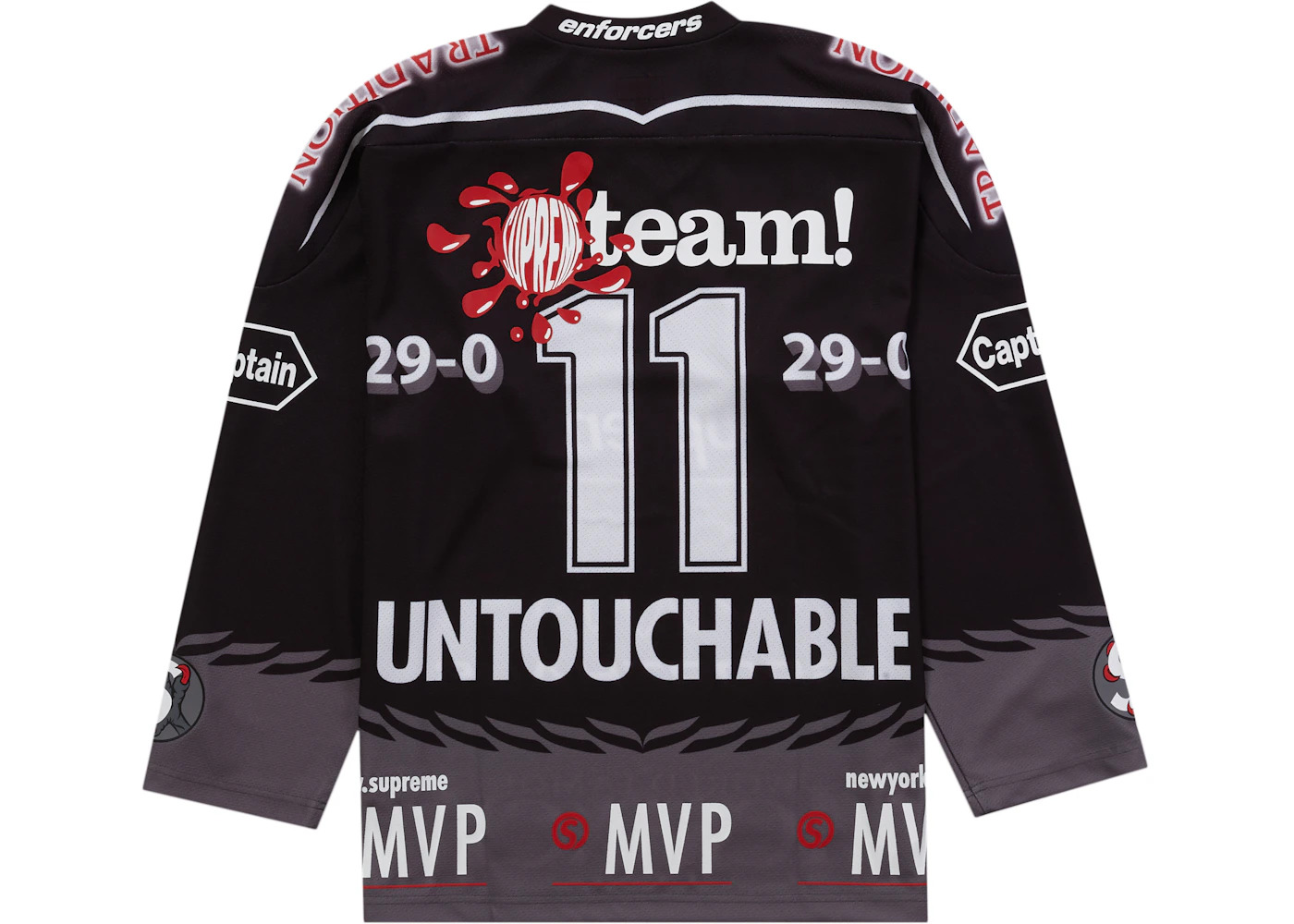 Supreme Eagle Moto Jersey Black - 2