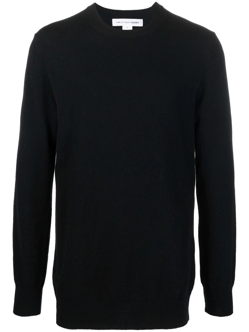 crew neck wool jumper - 1