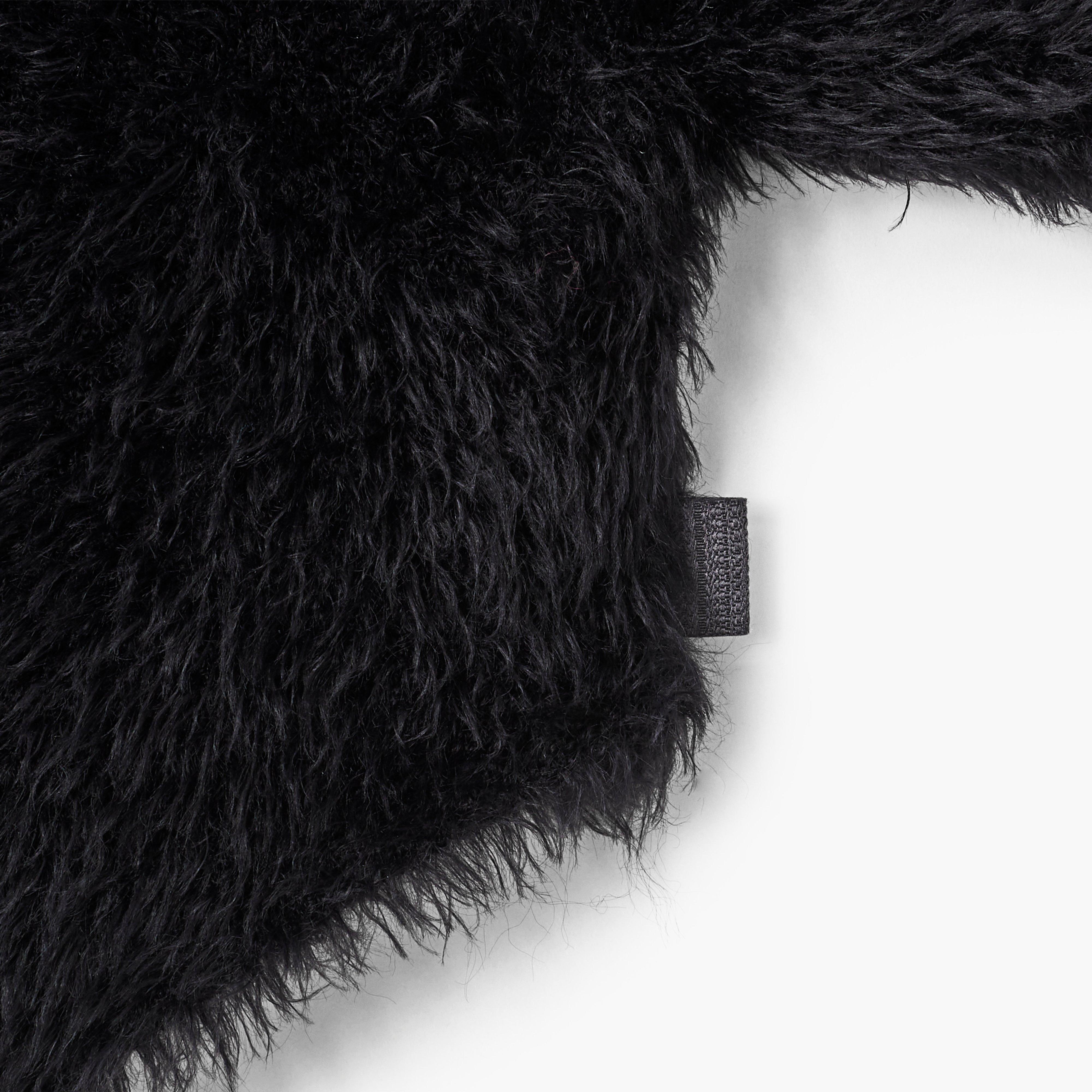 HAIRY GRUNGE POINTED SWEATER - 6