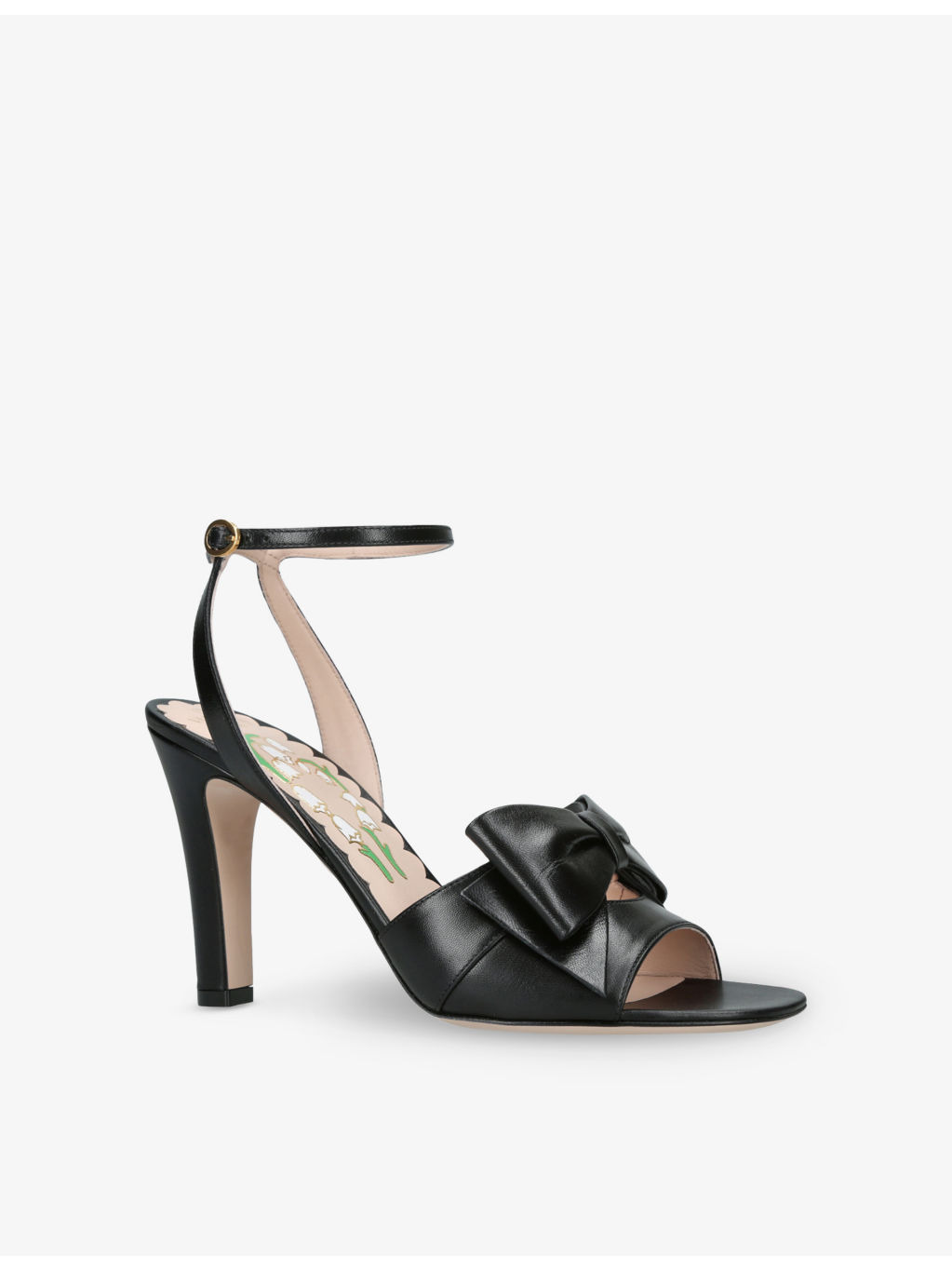 Bowow Pump 95 Heeled Leather Sandals - 3