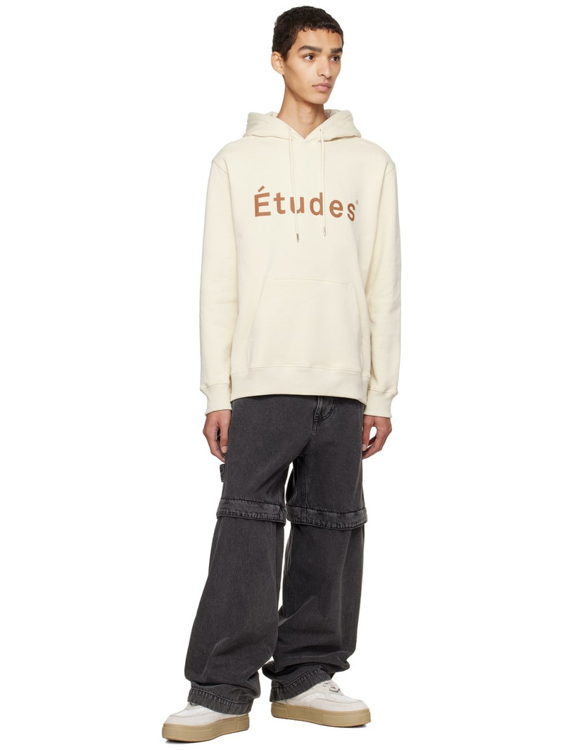 Étude logo-print organic-cotton hoodie outlook