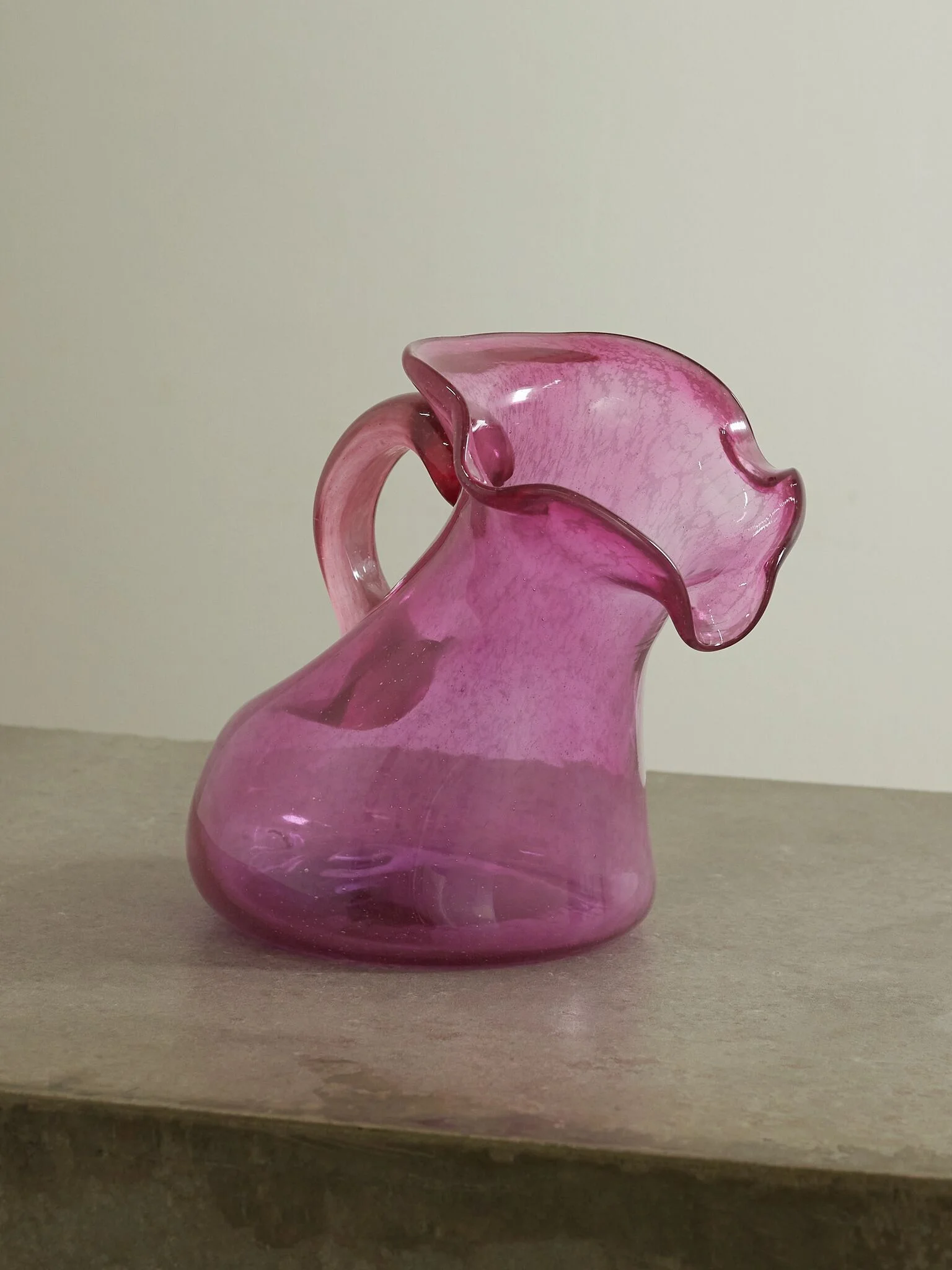 Thaw medium recycled-glass jug Magenta - 1