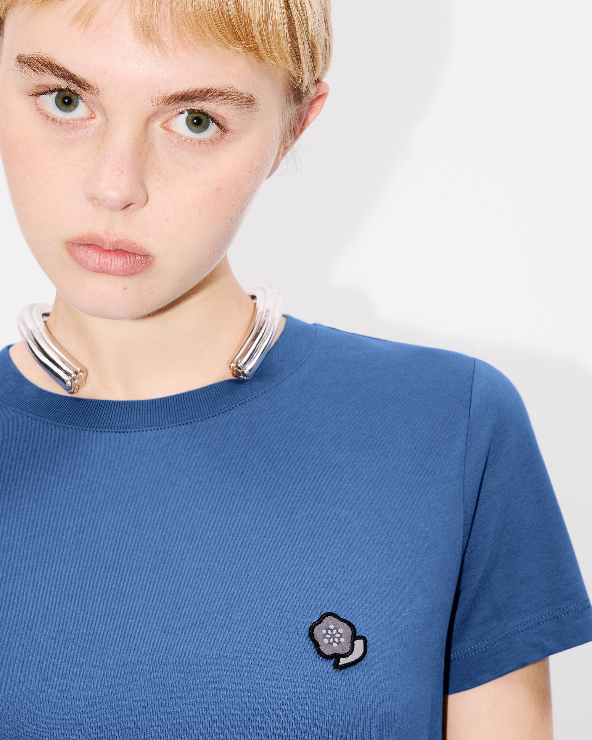 'KENZO Pop' embroidered cotton T-shirt - 6