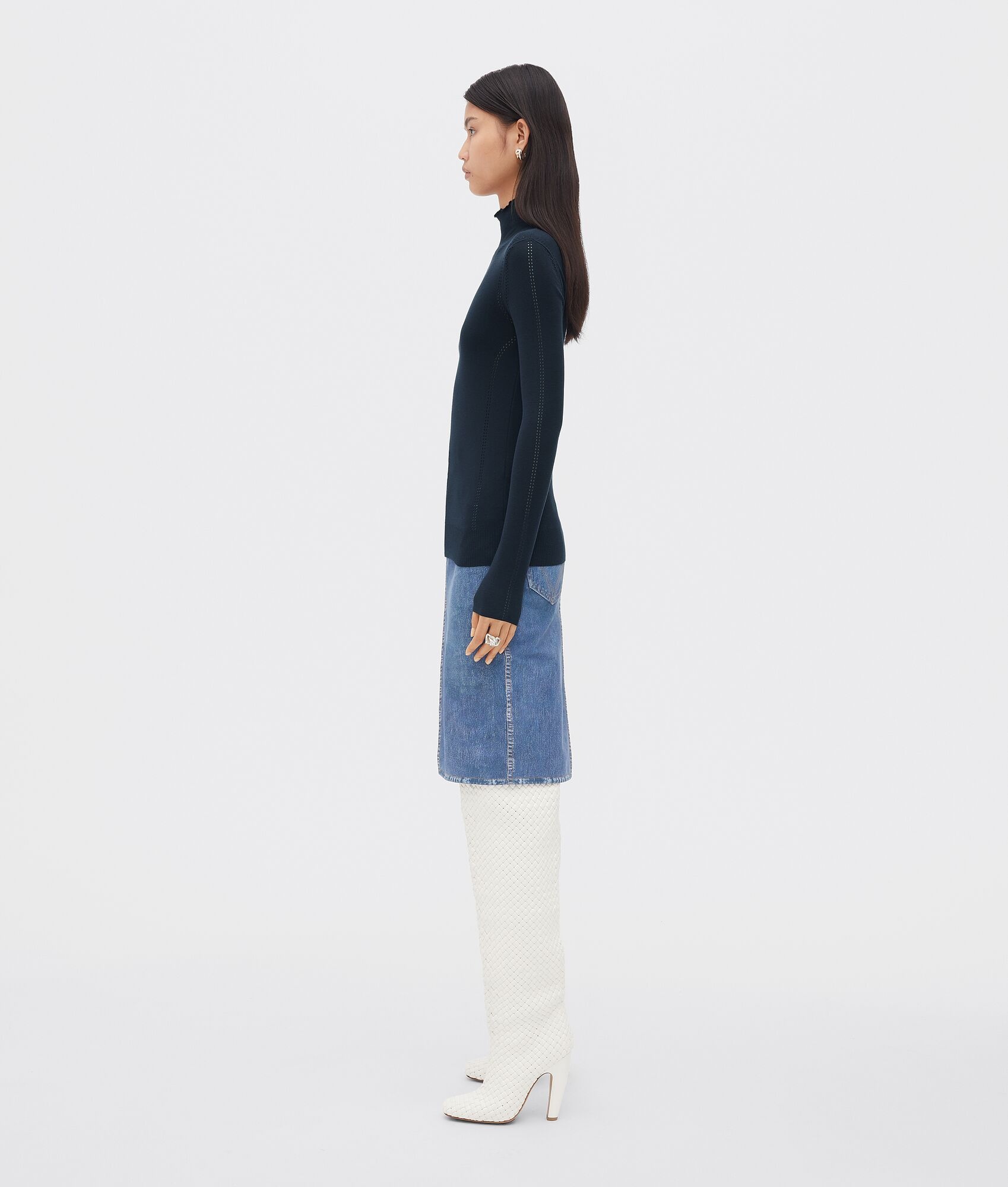 lightweight silk jumper - 2