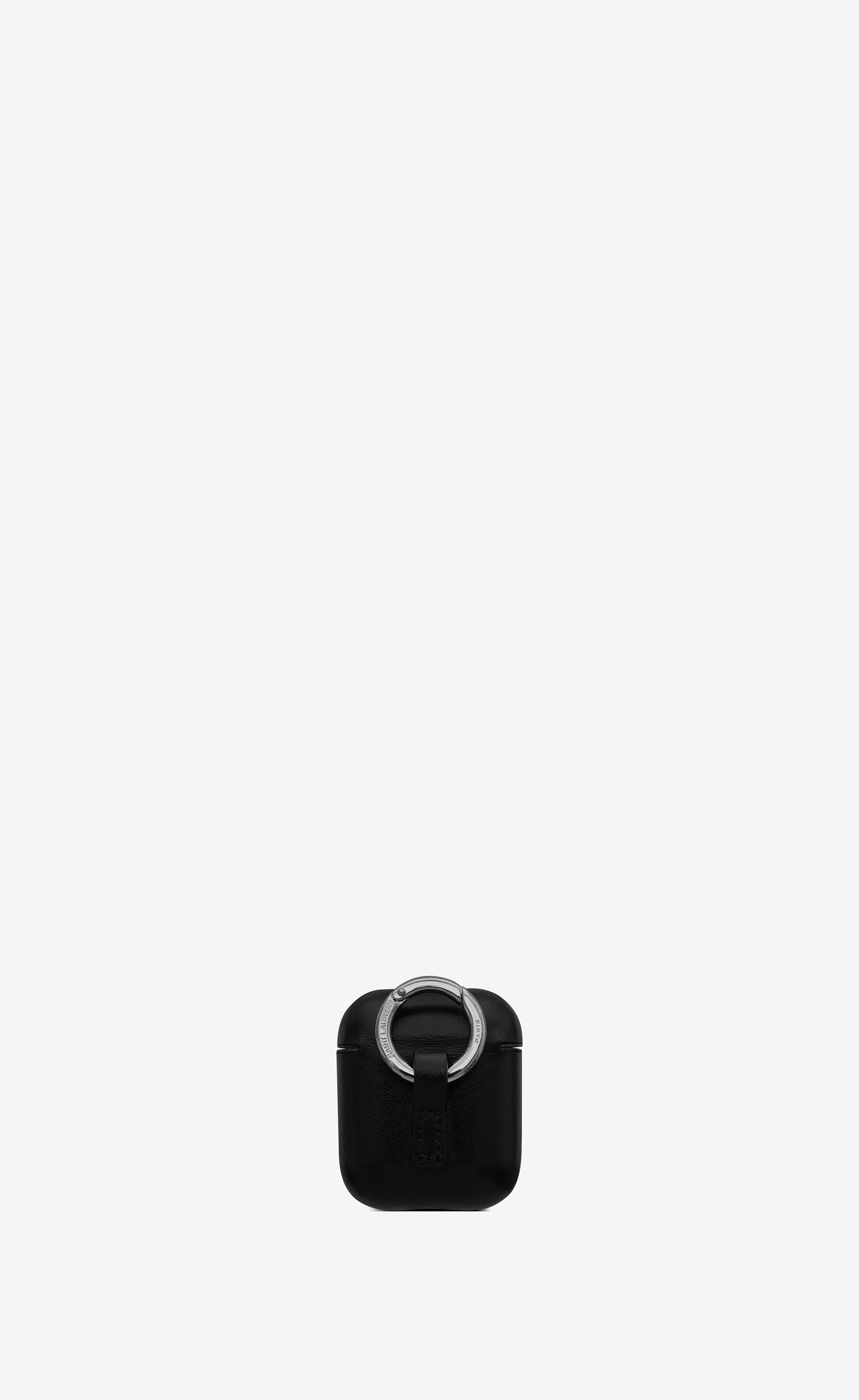 saint laurent airpods case in smooth leather - 2