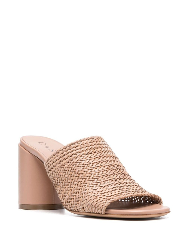 CASADEI Hanoi 85mm woven mules outlook