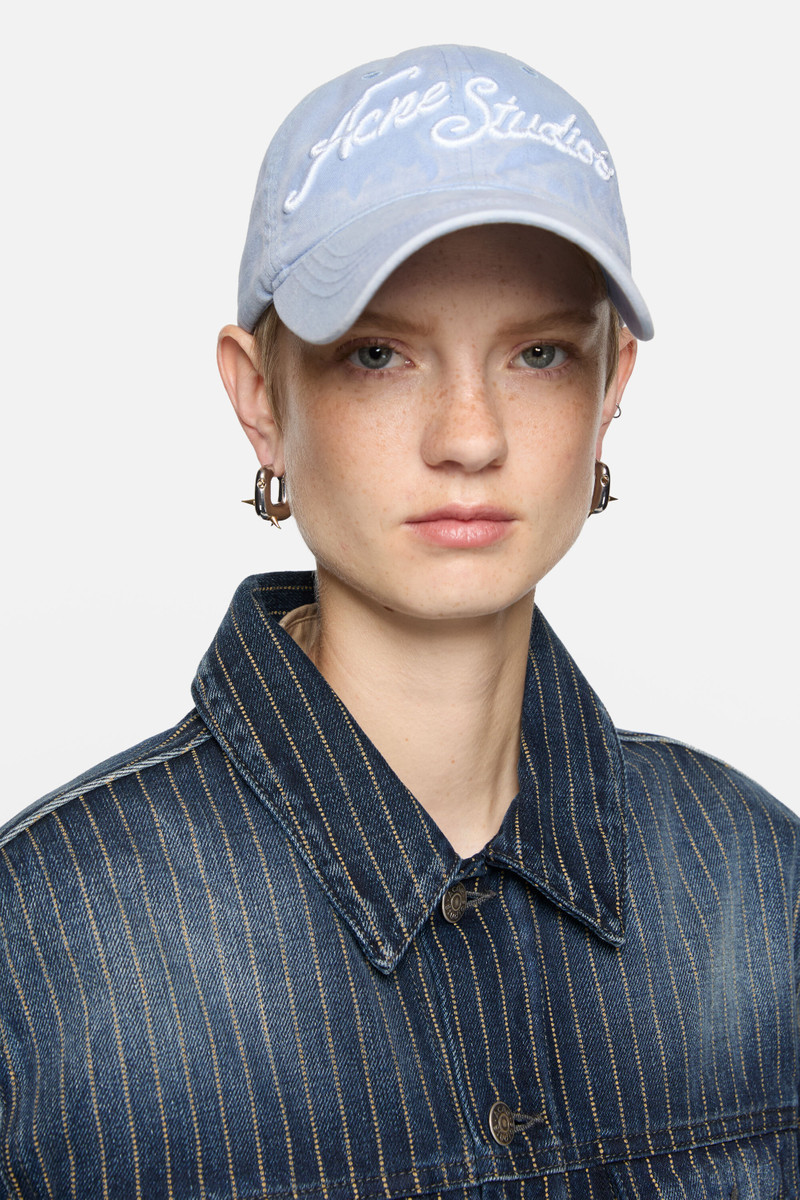 Acne Studios Logo cap - Dusty blue outlook