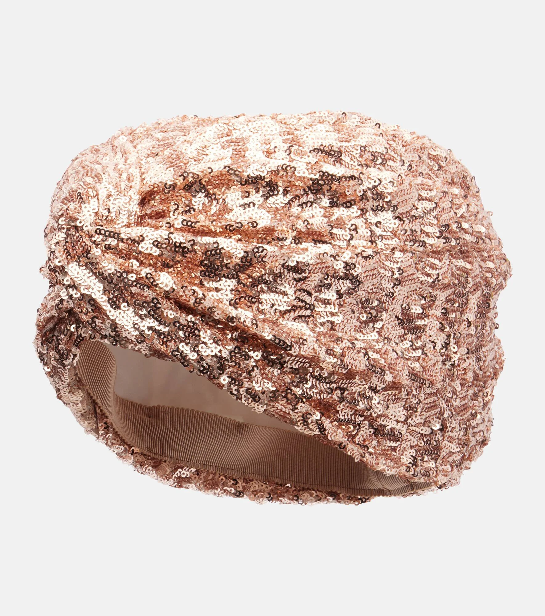 VLogo sequined head wrap - 1