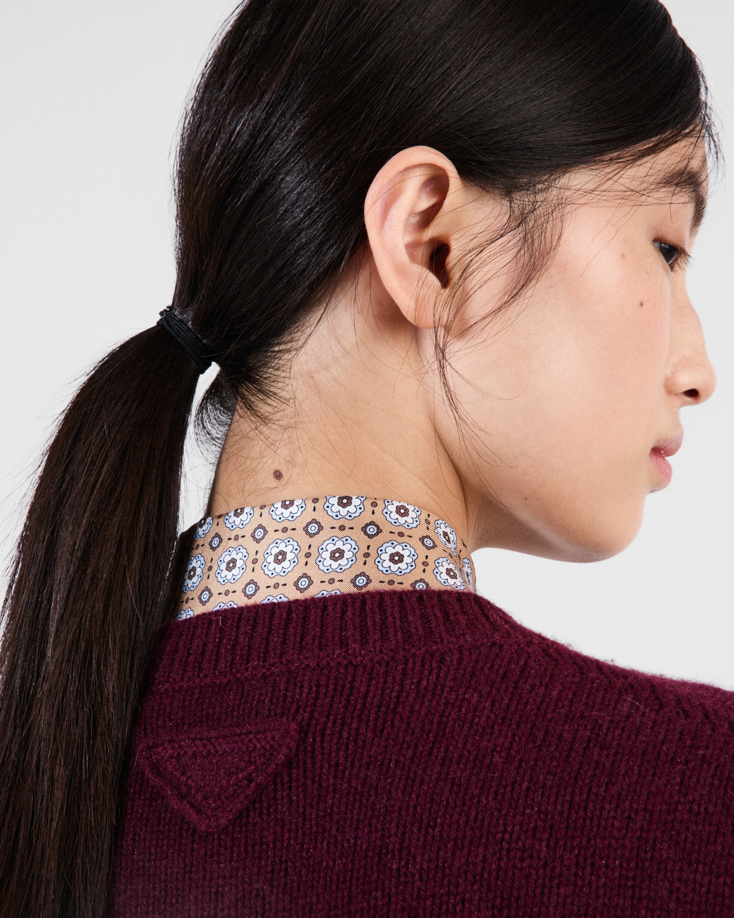 Wool and cashmere crew-neck sweater - 6