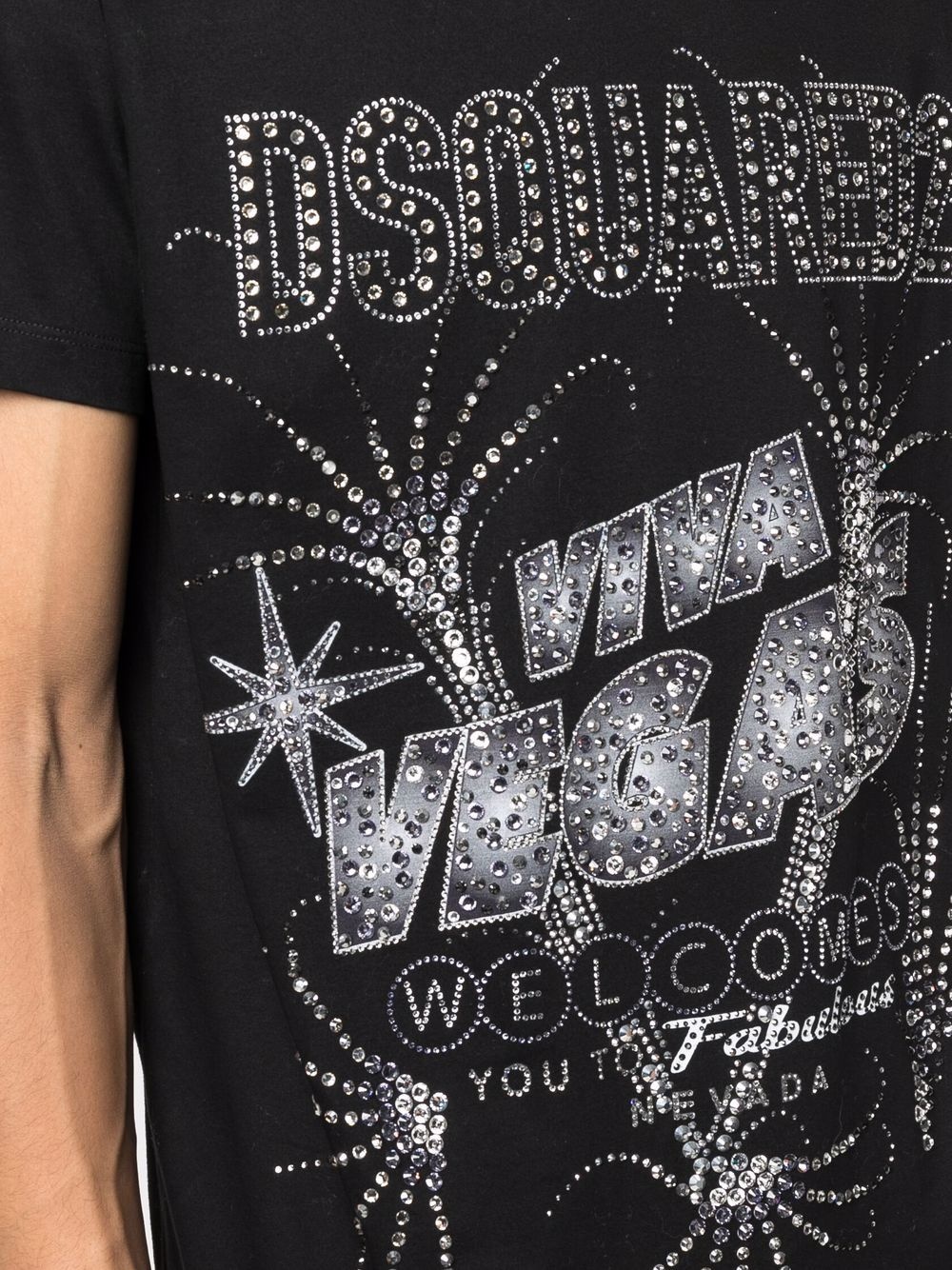 Las Vegas print T-shirt - 5