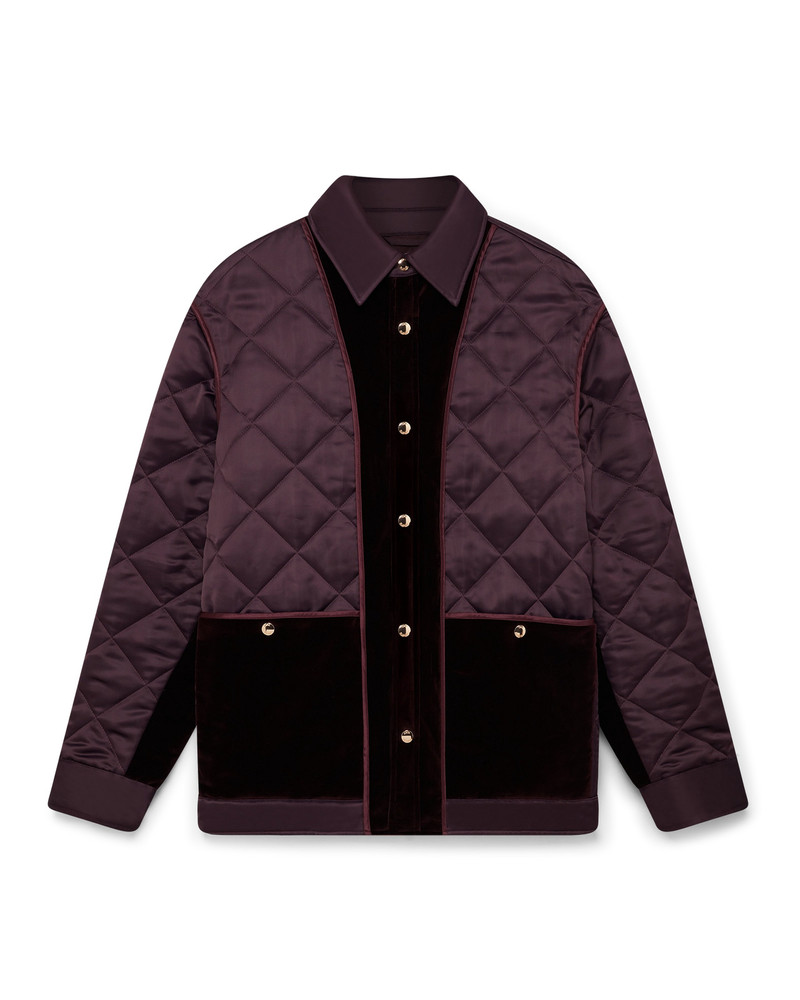 Satin Quilted Jacket | Casablanca Paris 1