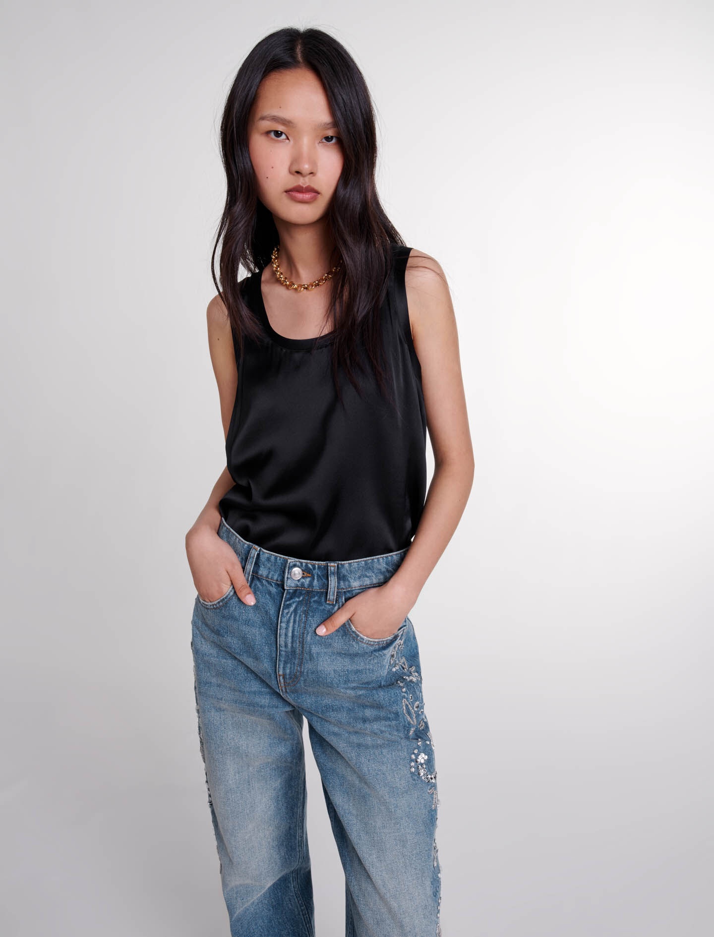 Silk tank top - 7