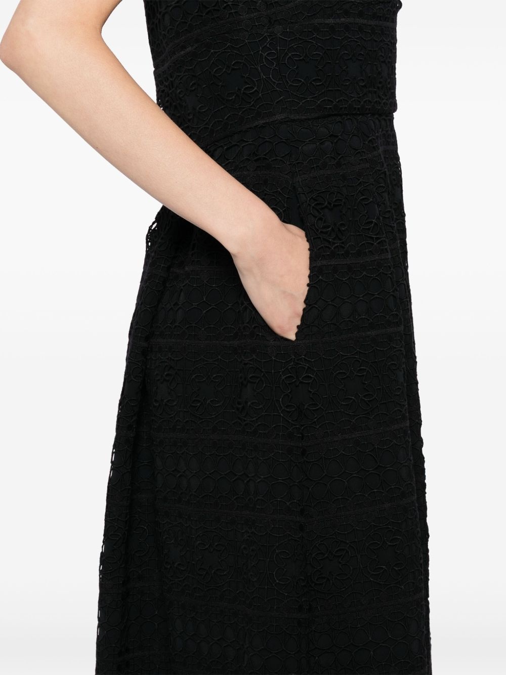 Macramé midi dress - 5