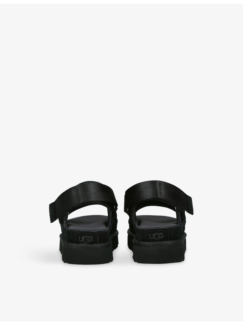 UGG Goldenstar Glide Suede Sandals outlook