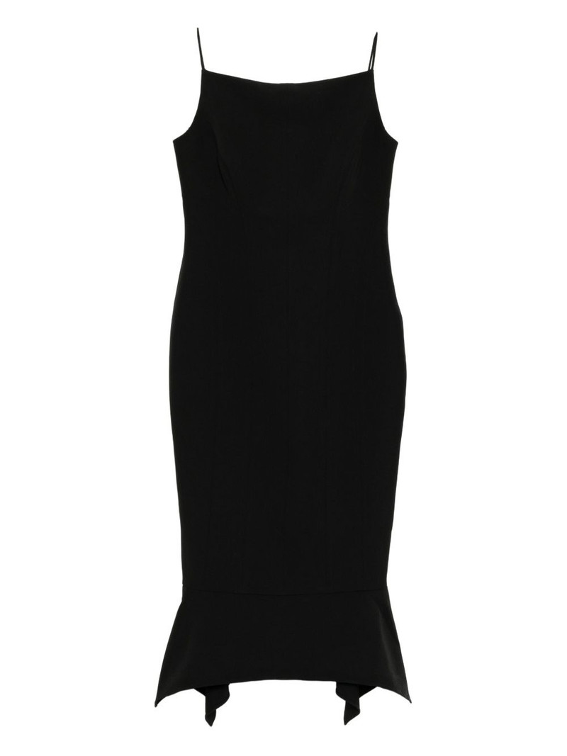 fishtail-hem dress 1