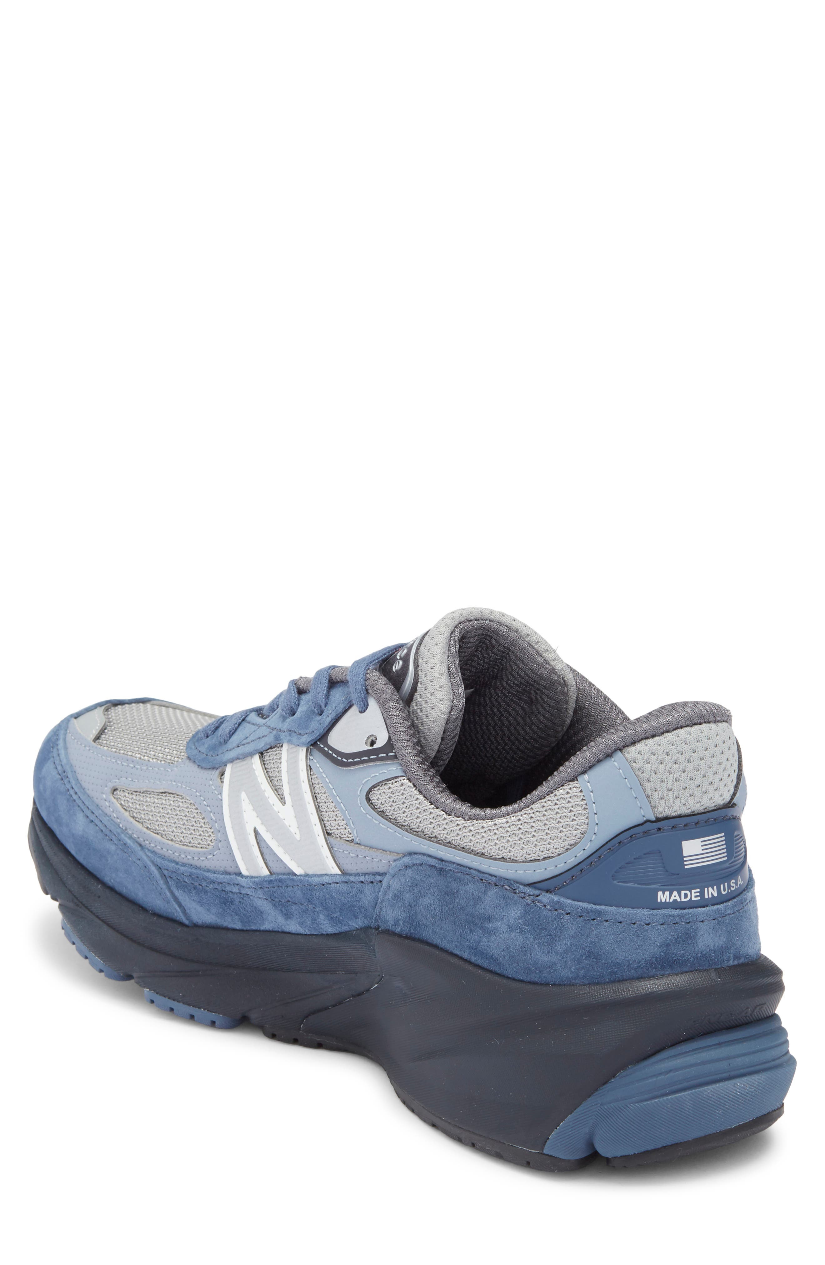 New Balance Made in USA 990 v6 Running Shoe in Vintage Indigo/Eclipse at Nordstrom - 2