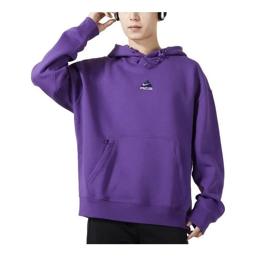 Nike ACG Therma-FIT Fleece Hoodie (Asia Sizing) 'Purple' DH3088-599 - 1