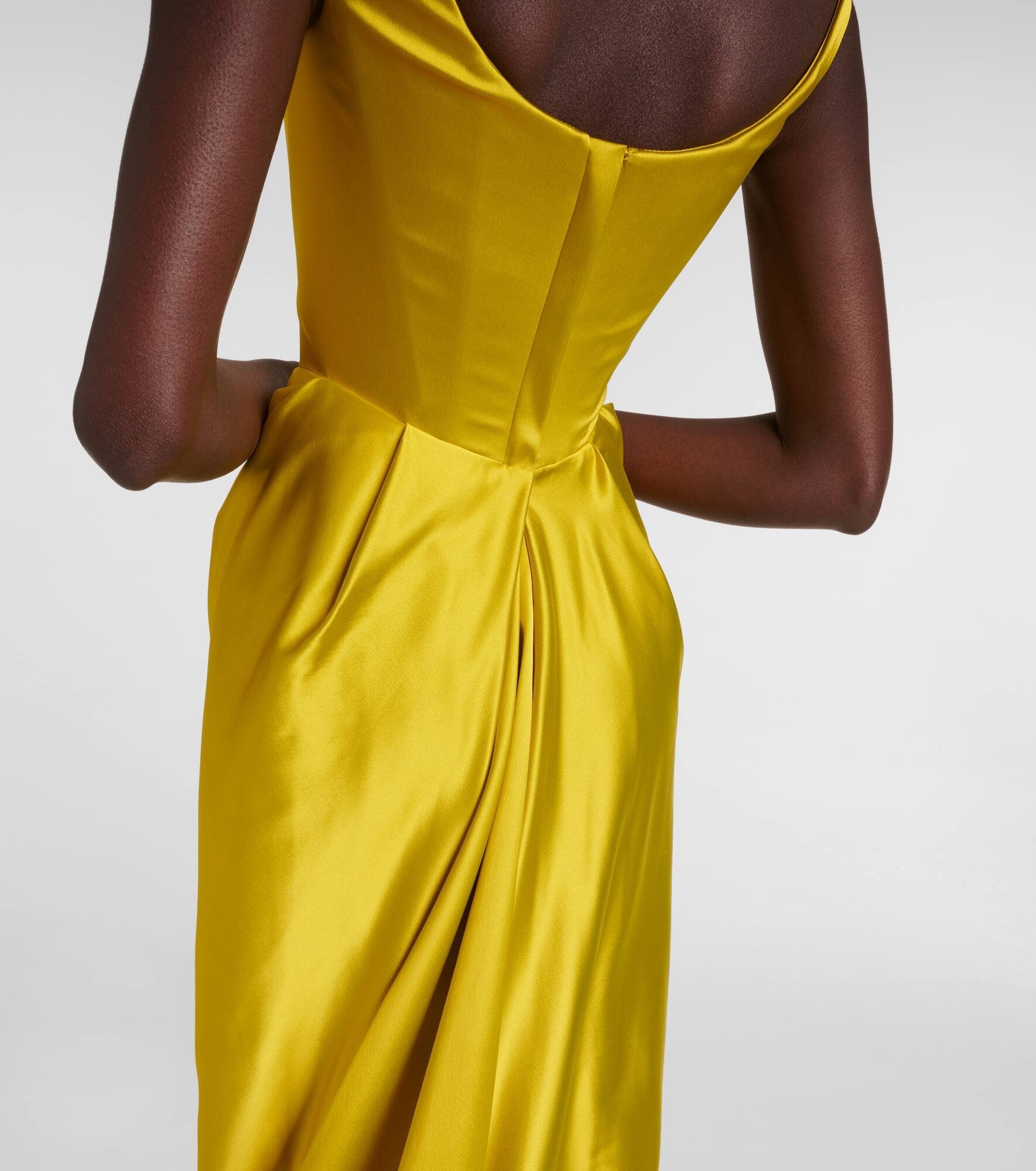 Satin gown - 6
