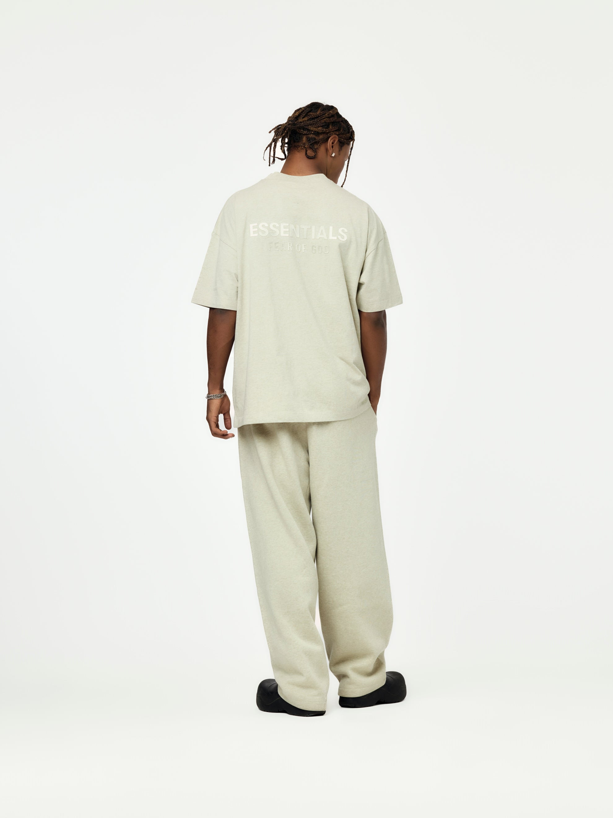 CLASSIC T-SHIRT (HEATHER STONE) - 5