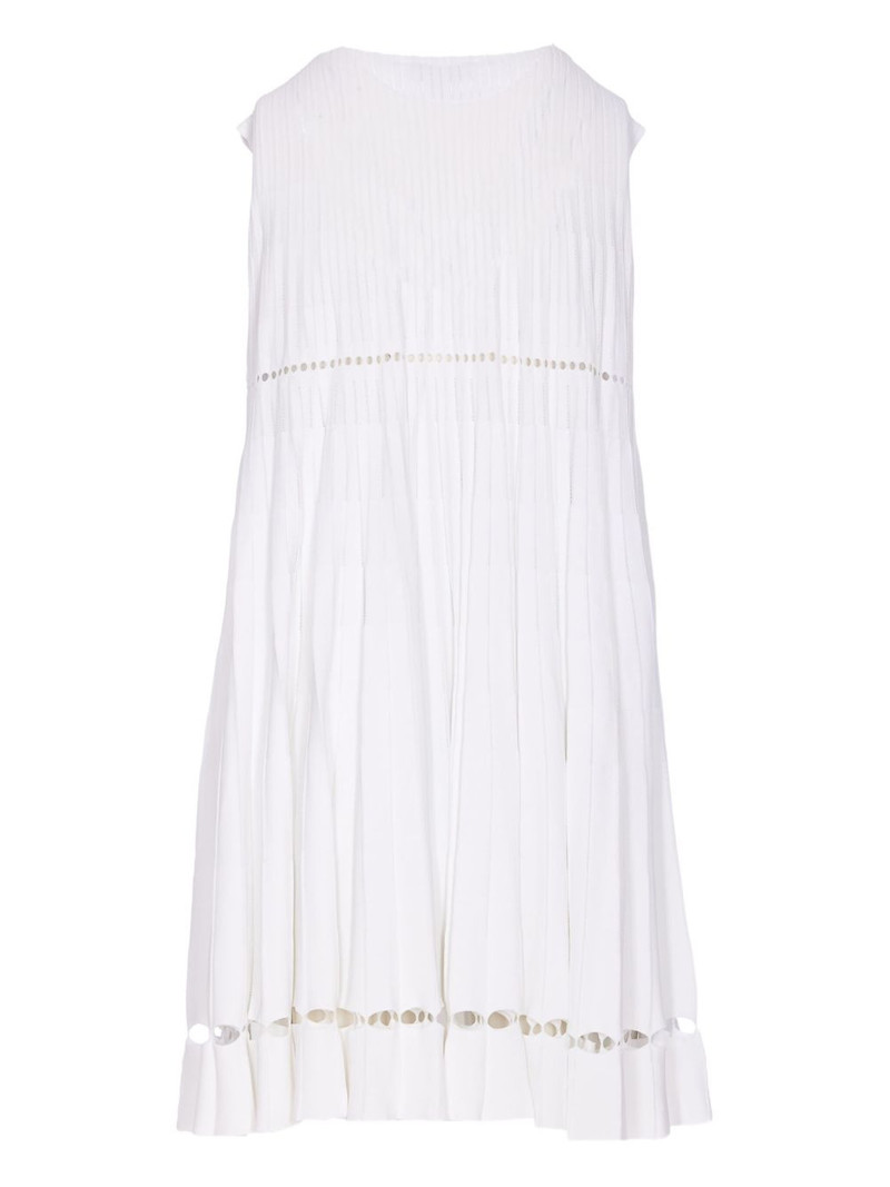Alaïa pleated midi dress outlook