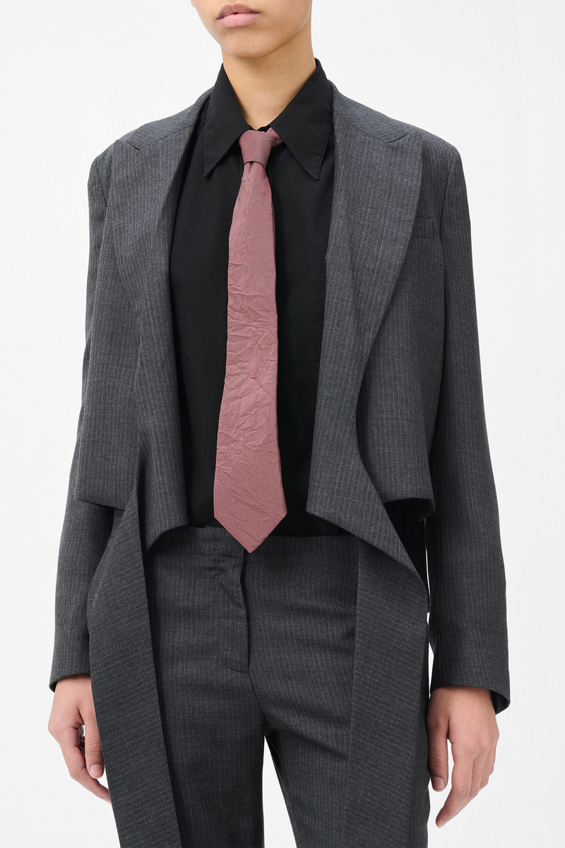 Tie Shining Cherry Crinkle Solaro 3