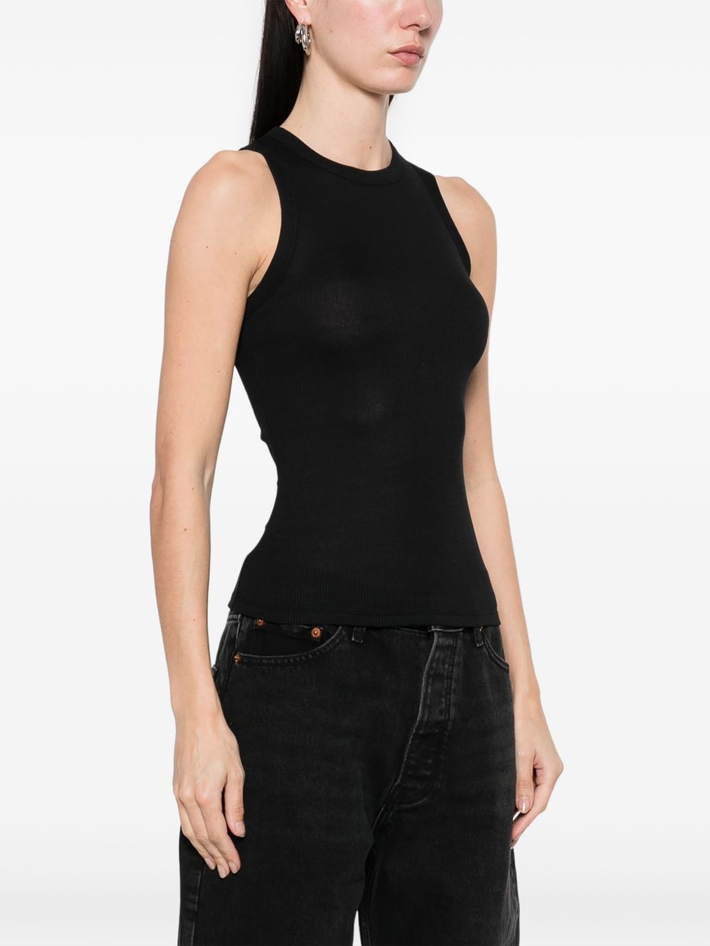 ribbed tank top - 3