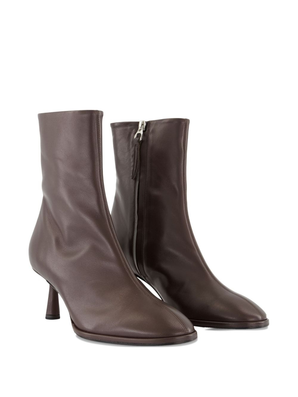 65mm Dorothy leather ankle boots - 2