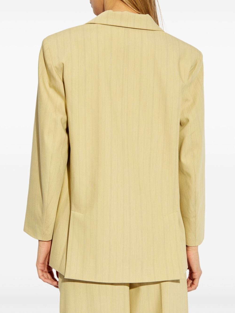 striped boxy blazer - 4