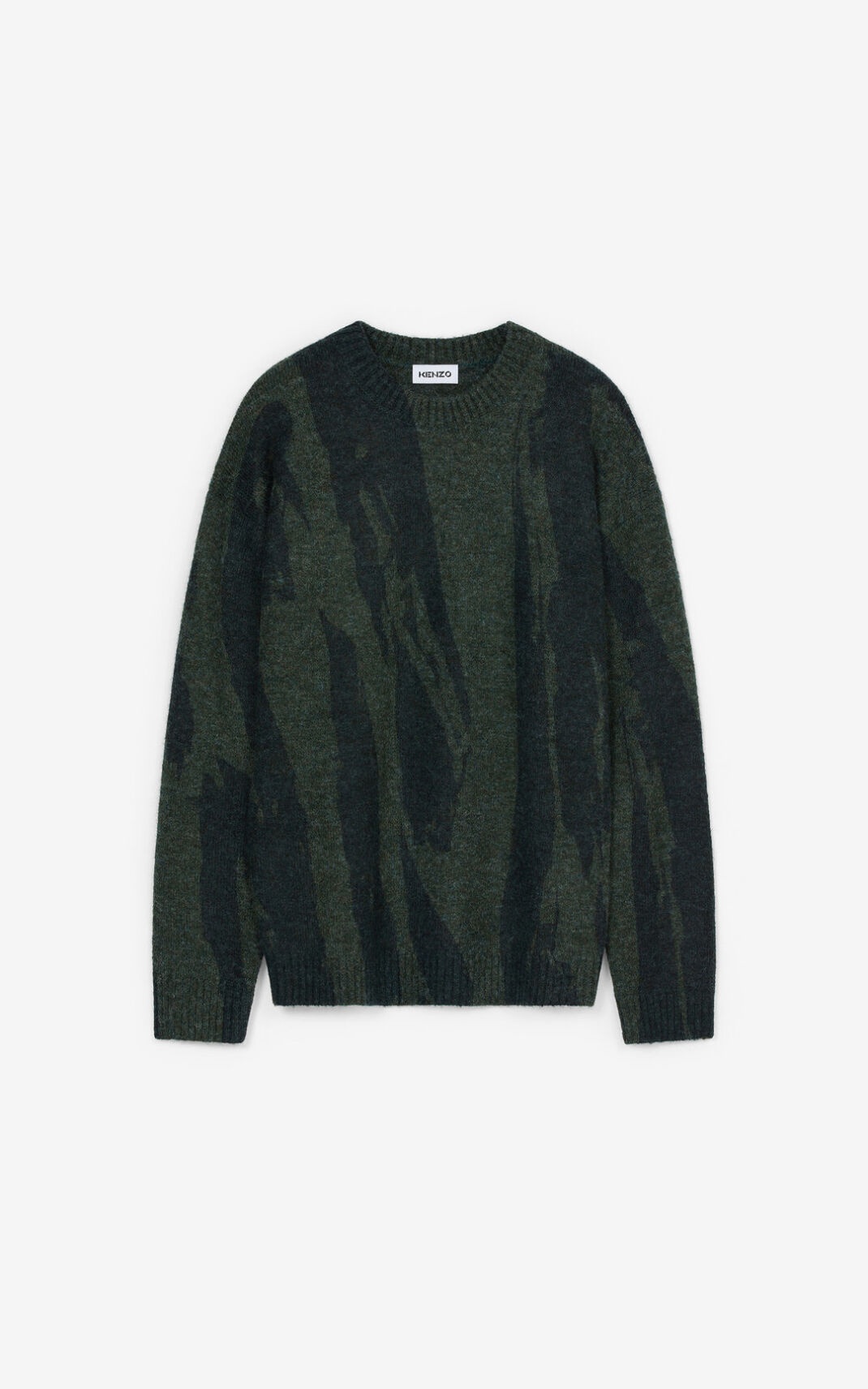 'Pleat Camo' jumper - 1