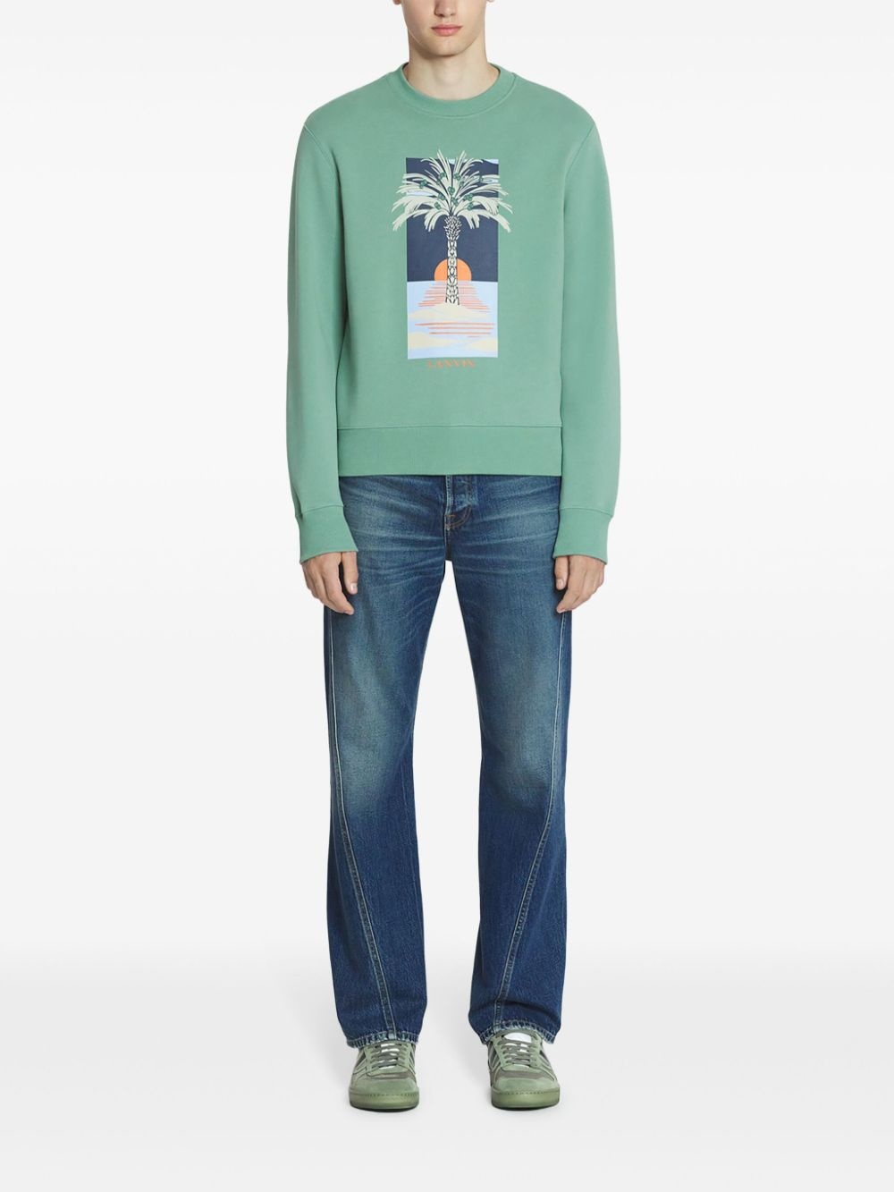 printed sweatshirt - 2