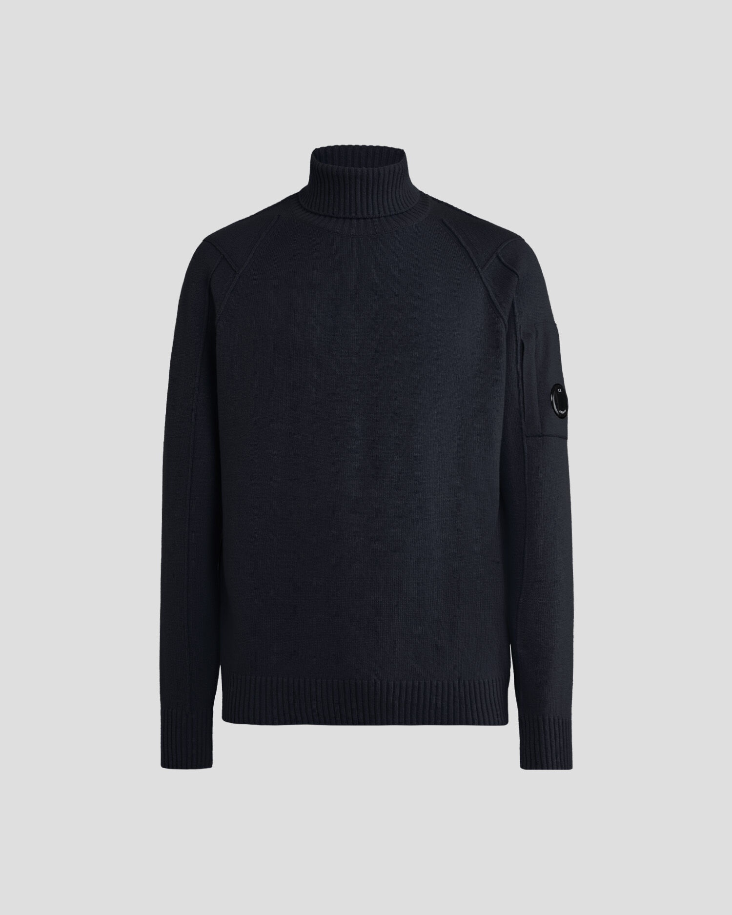 Lambswool Roll Neck Jumper - 1