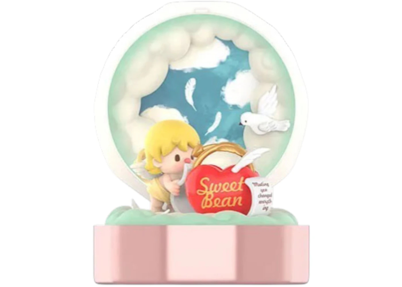 Pop Mart Romantic Ring Box Series 4 Sweet Bean Locked-in Scene Sets - 1