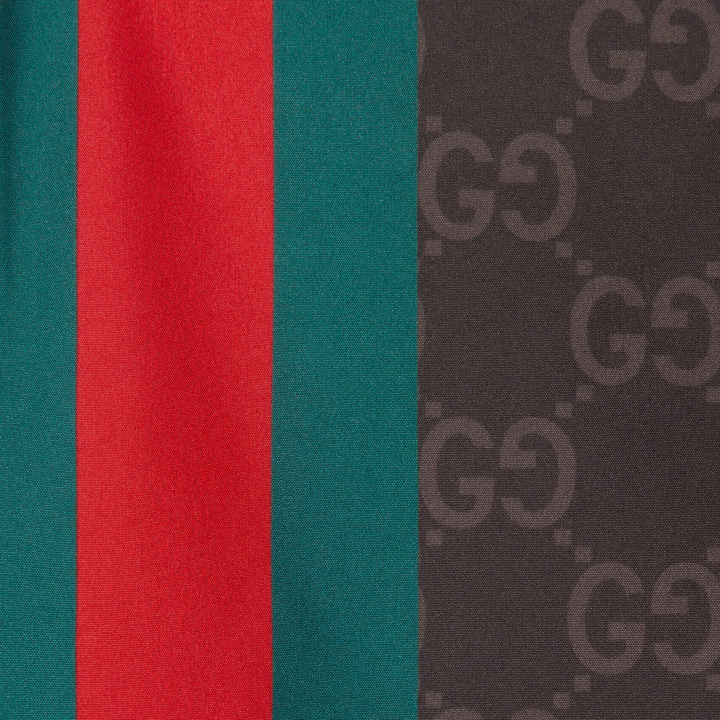 GG nylon swim short with Web - 7