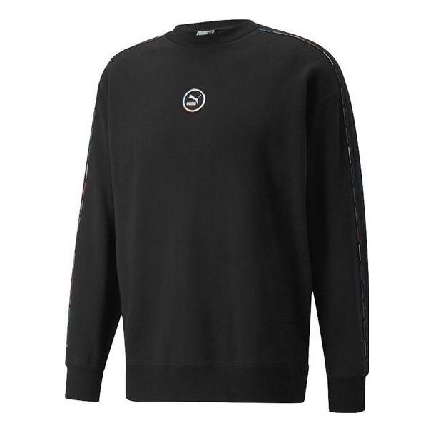 PUMA Small Logo Long Sleeve T-Shirt 'Black' 535382-01 - 1